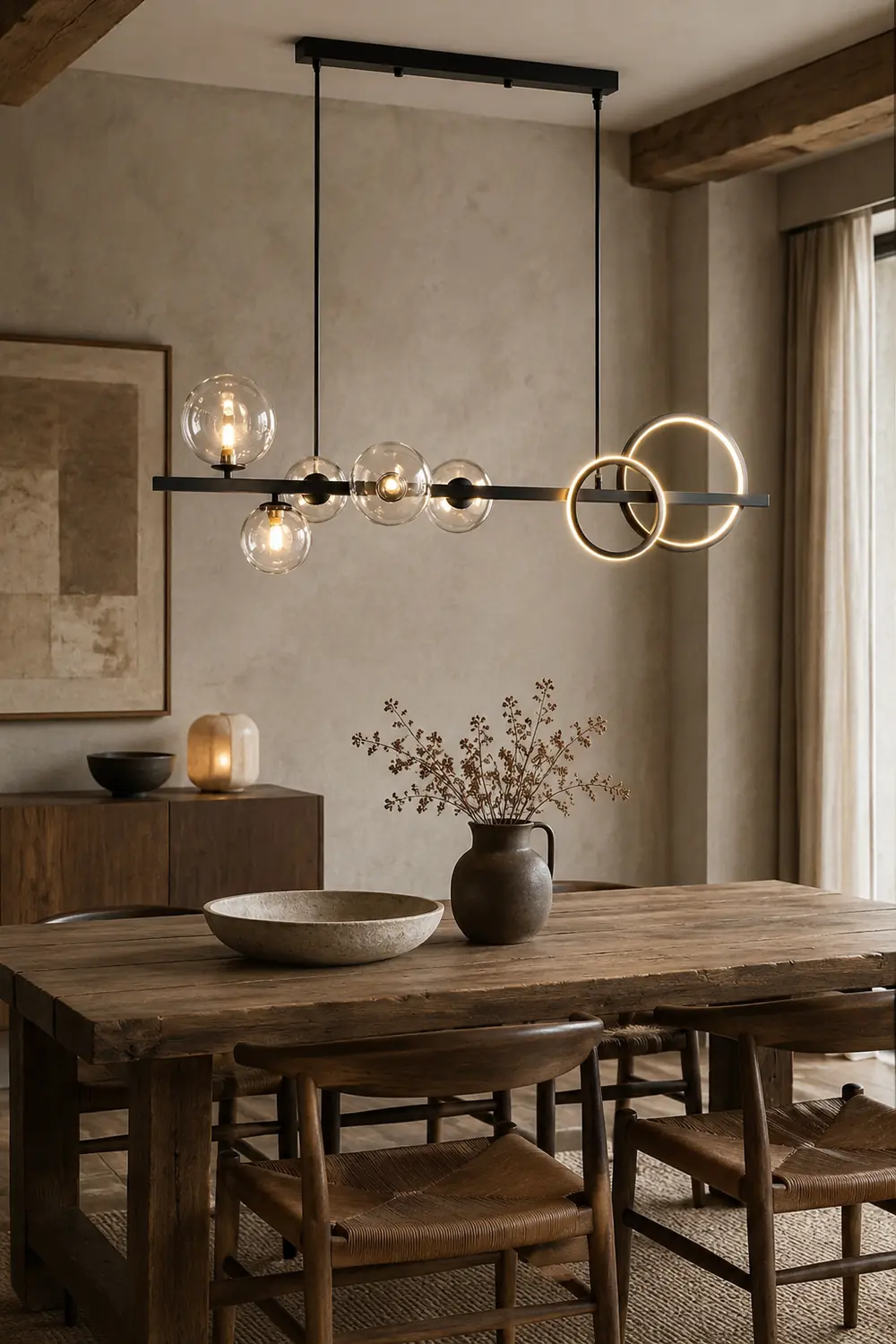 Bubi Glass Chandelier - Lumpaz