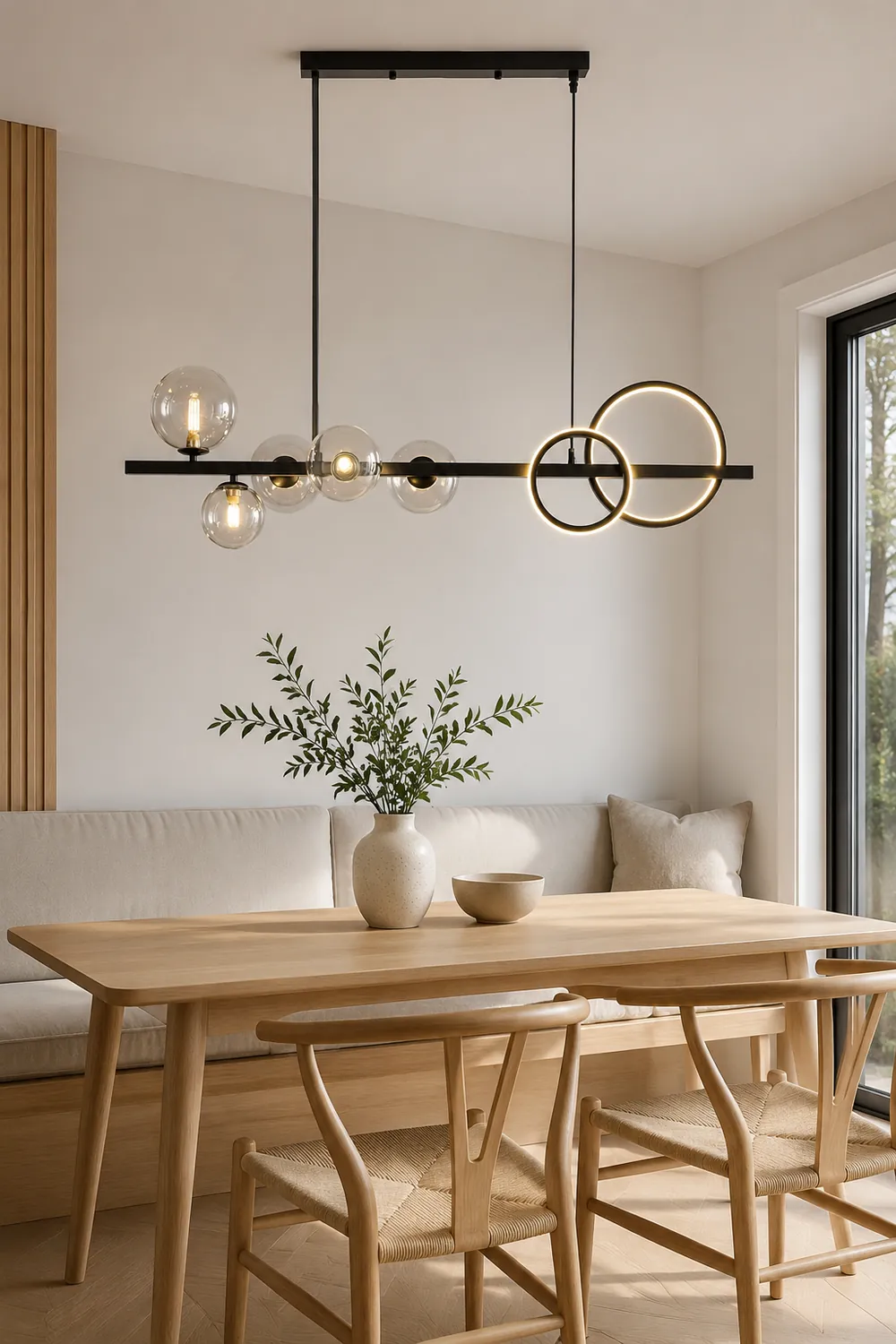 Bubi Glass Chandelier - Lumpaz