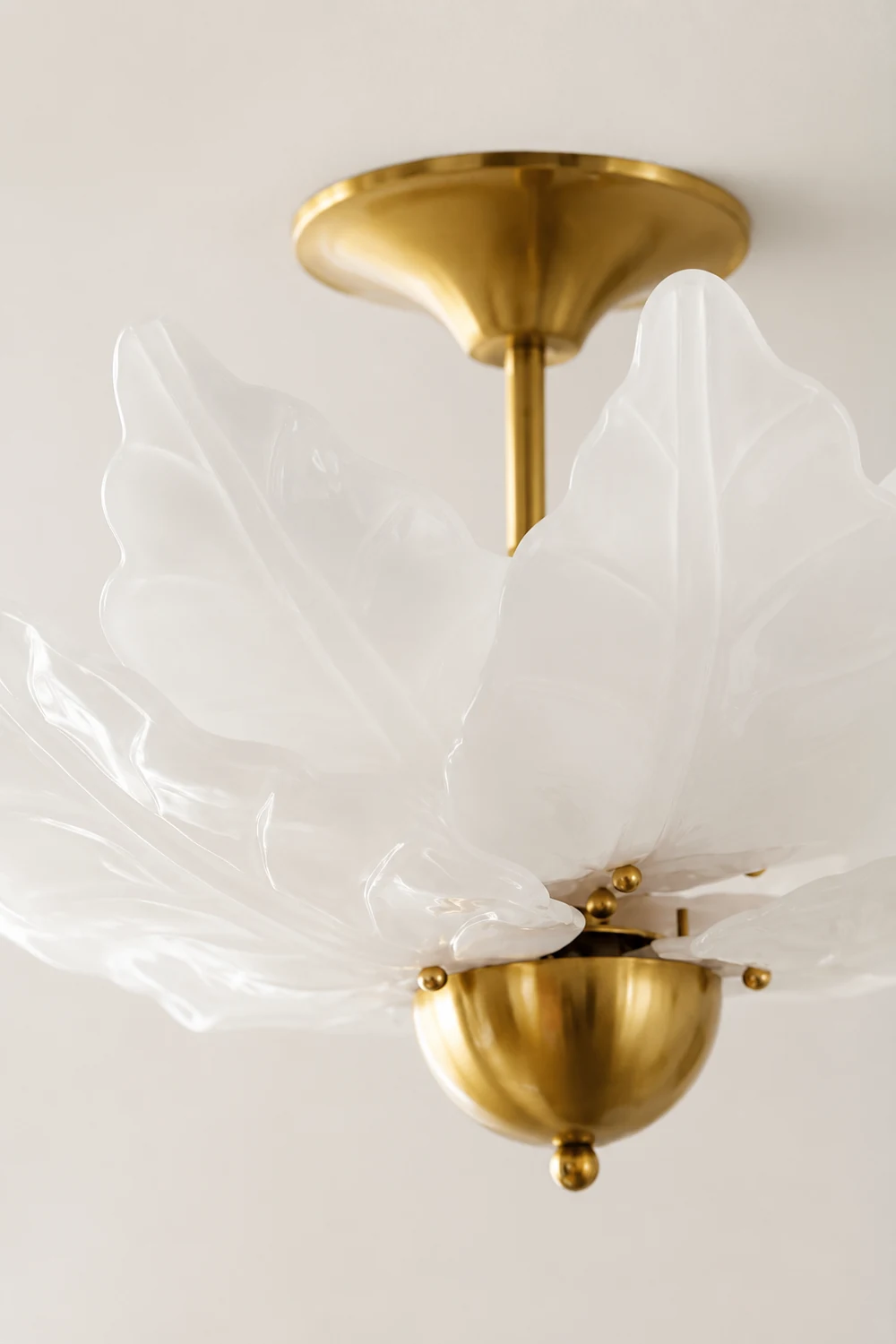 Leaf Glass Ceiling Lamp - Lumpaz