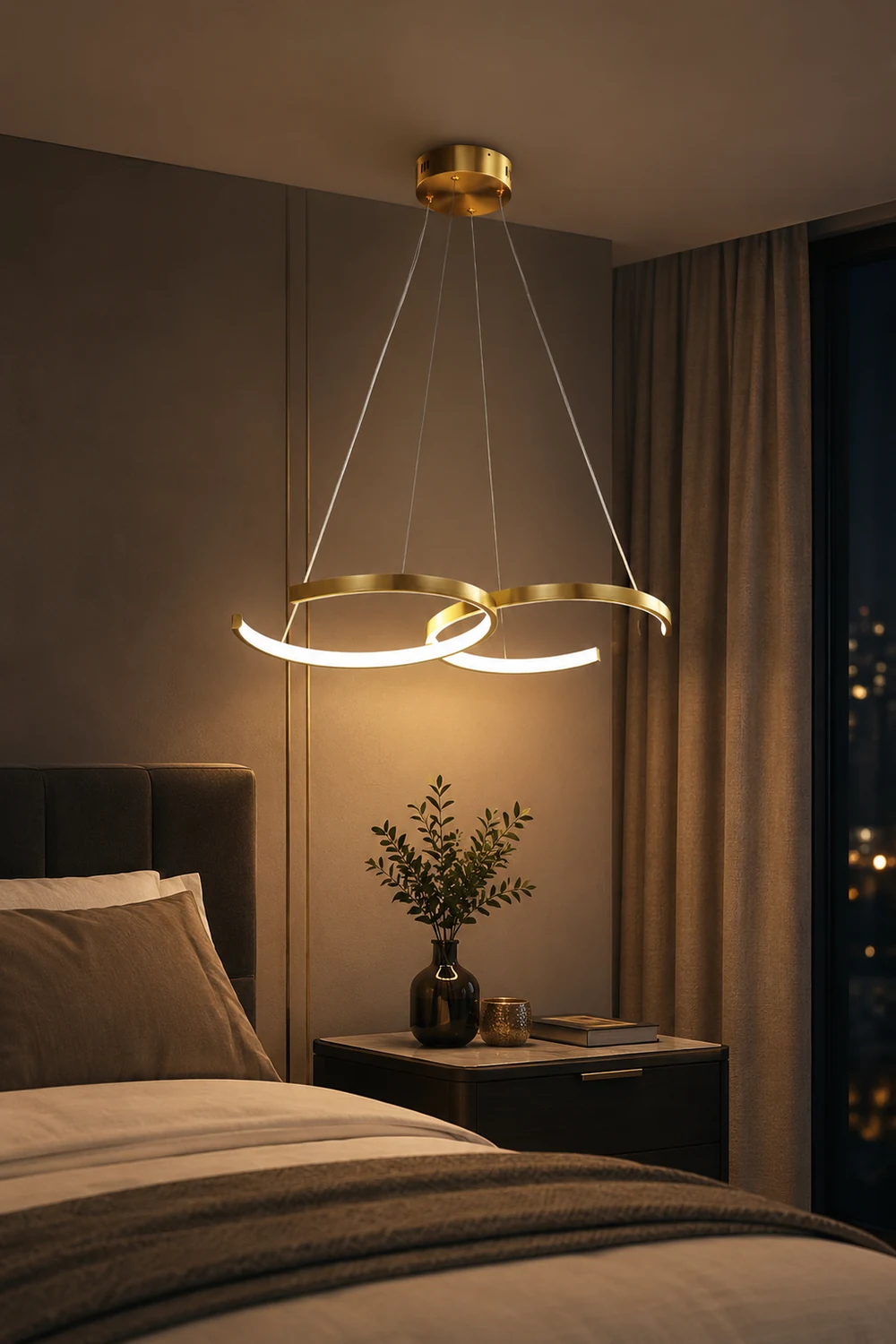 Double Rings Pendant Light - Lumpaz