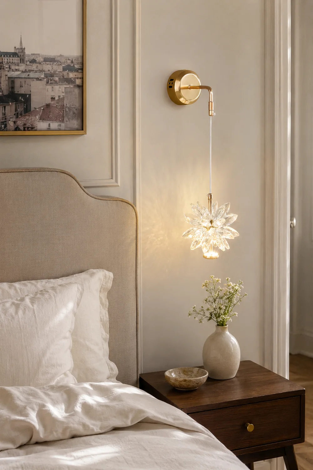Glam Flower Wall Lamp - Lumpaz