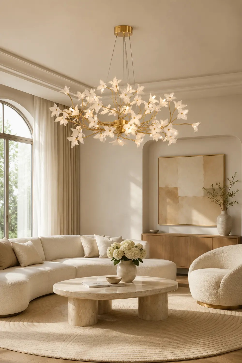 Veitchii Flower Chandelier - Lumpaz