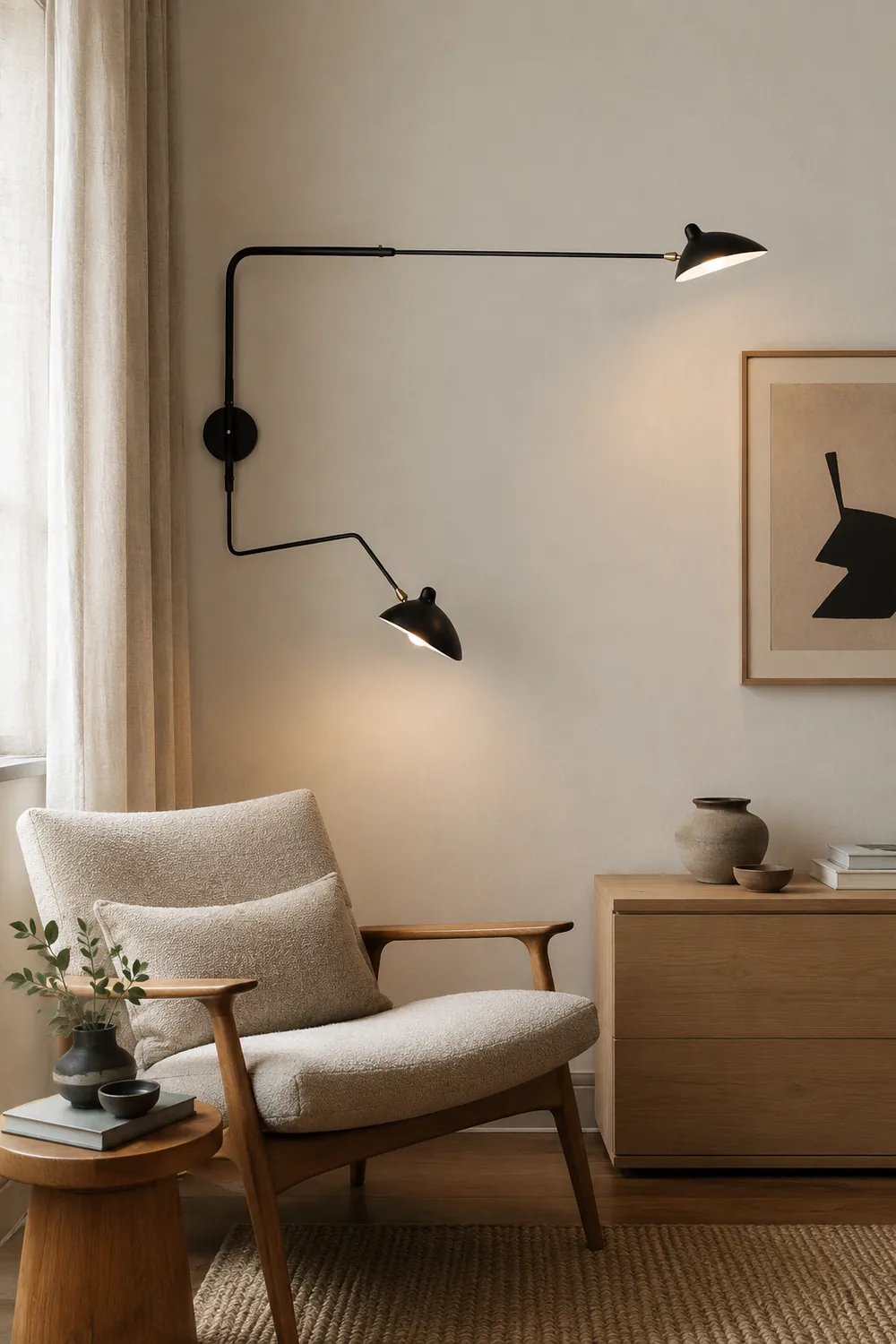 Serge Mouille Wall Lamp - Lumpaz