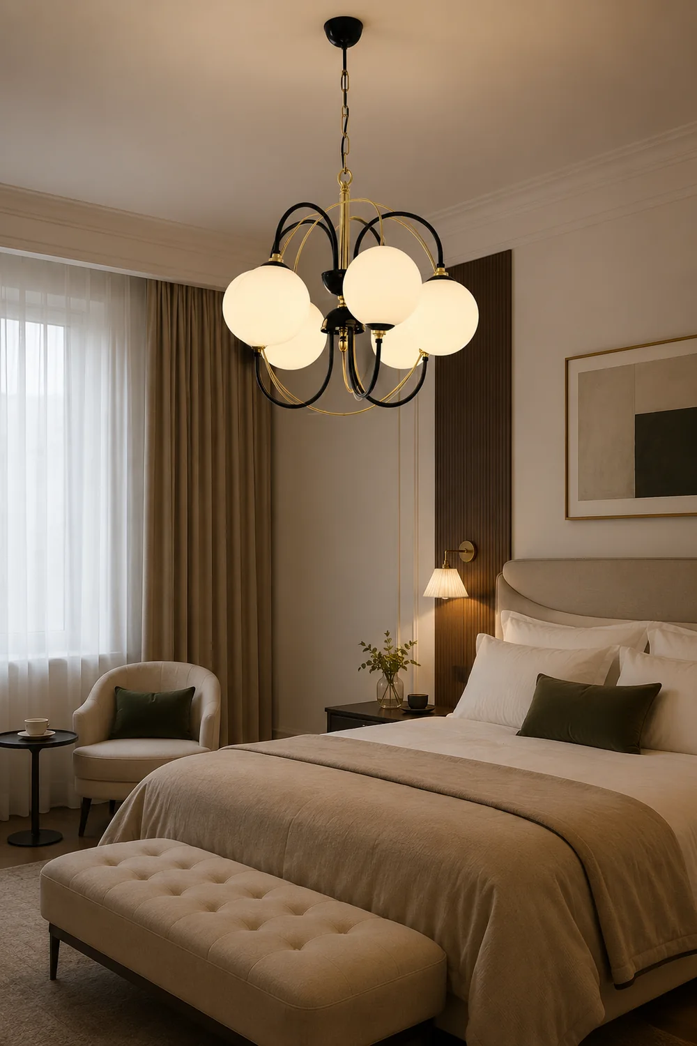 Atomic Orbit Chandelier - Lumpaz