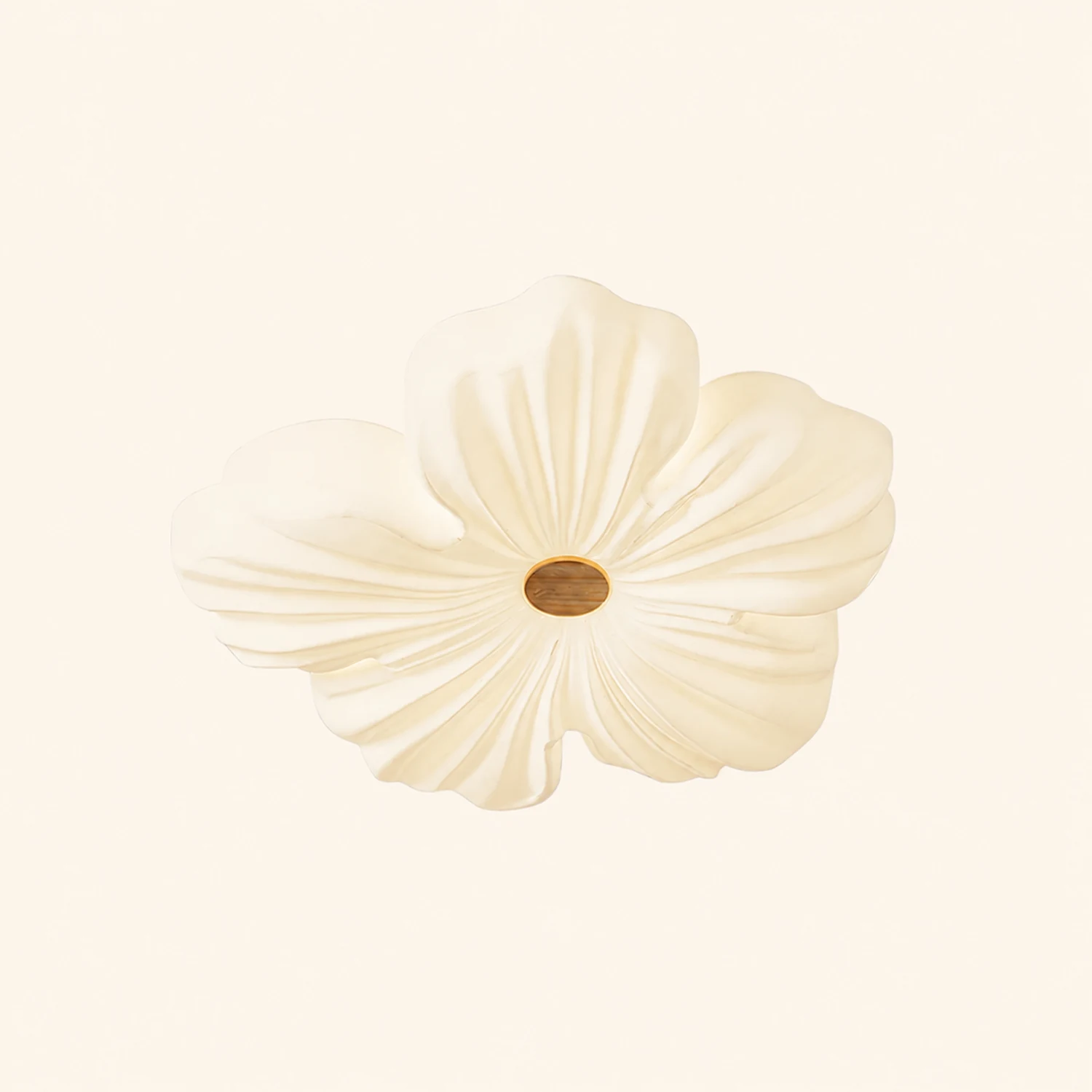 Cream Flower Ceiling Lamp - Lumpaz