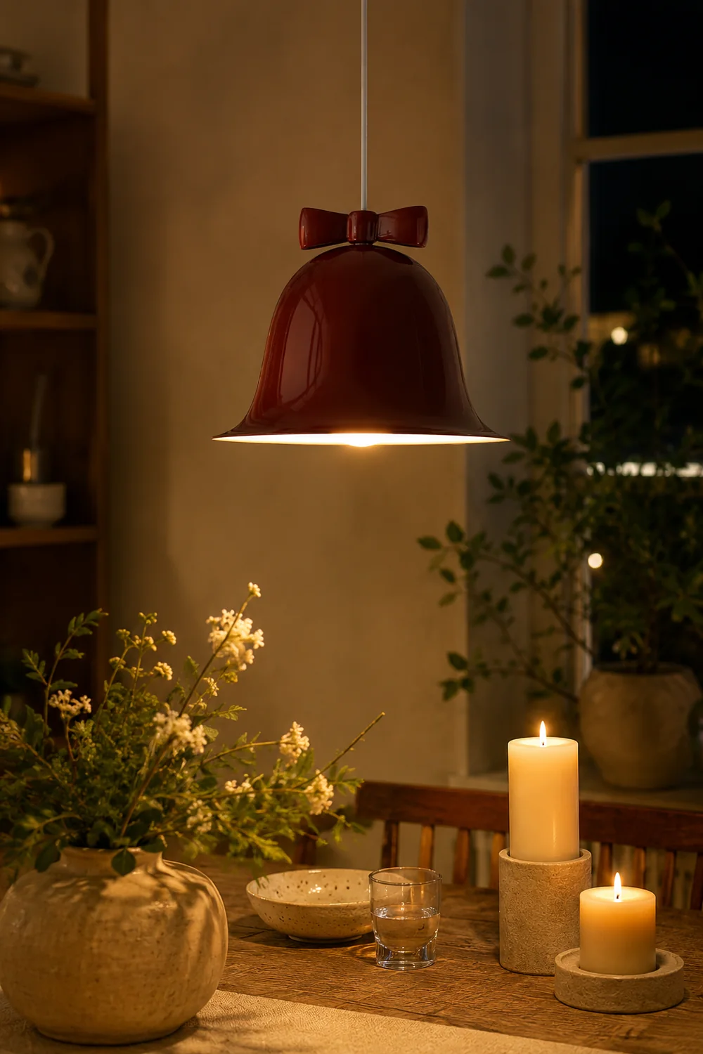 Bow Bell Pendant Lamp - Lumpaz