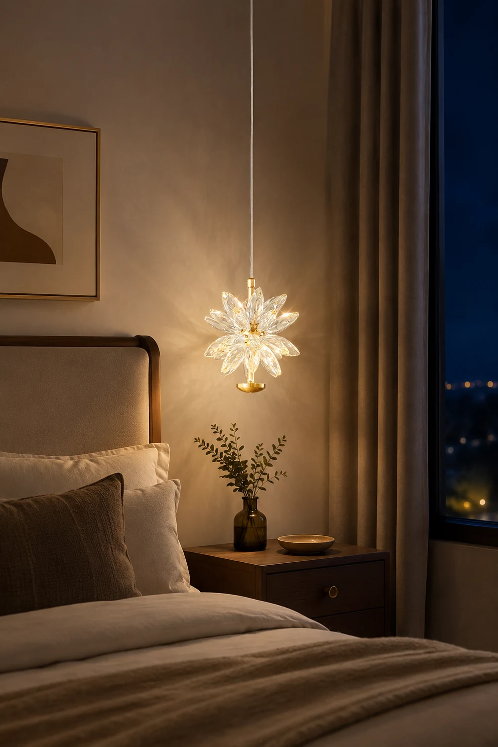 Glam Flower Pendant Lamp - Lumpaz