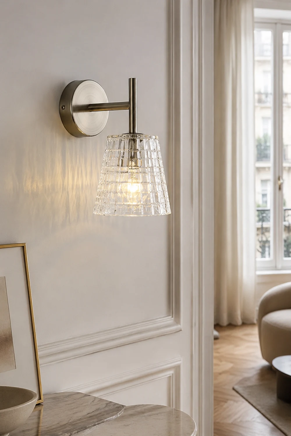 Filiyano Glass Wall Lamp - Lumpaz