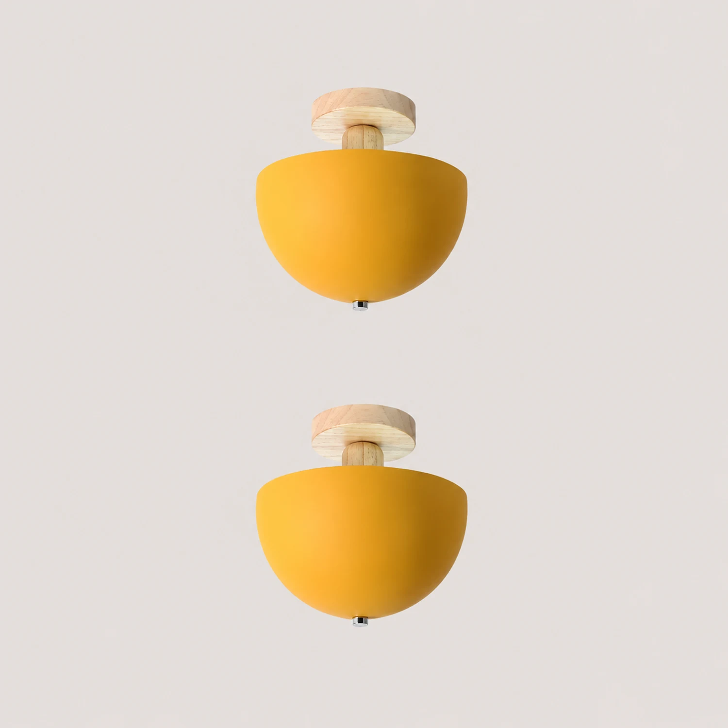 Scandinavian Simple Round Ceiling Light - Lumpaz