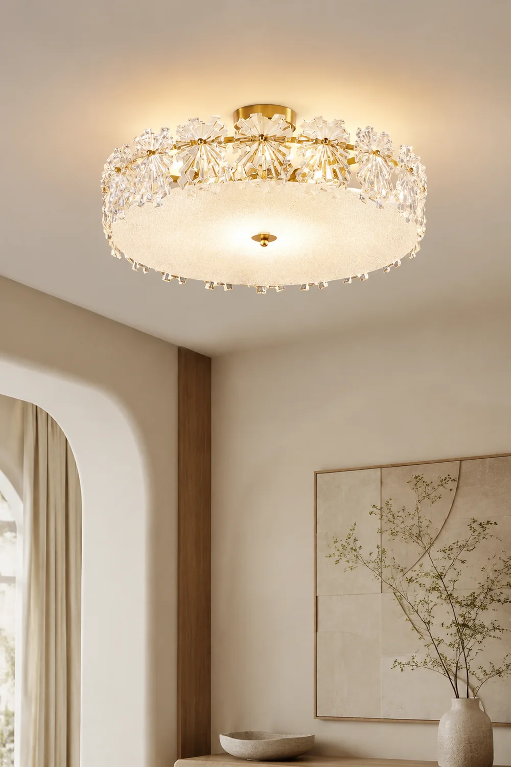 Snowflake Ceiling Lamp - Lumpaz