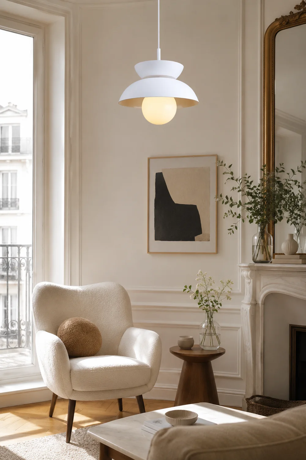 Macaroon Colorful Simple Round Pendant Light - Lumpaz