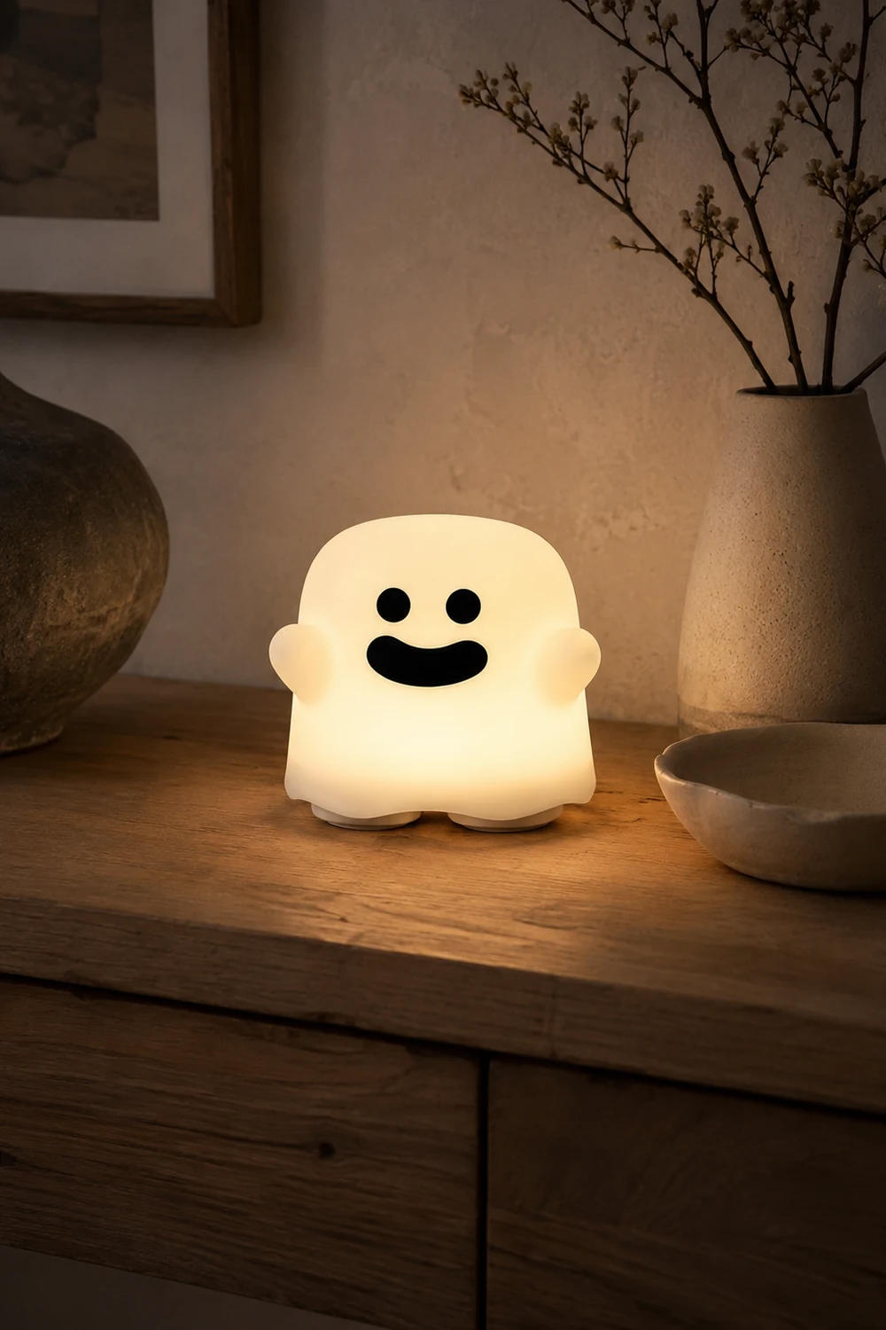 Ghost Built-in Battery Table Lamp - Lumpaz
