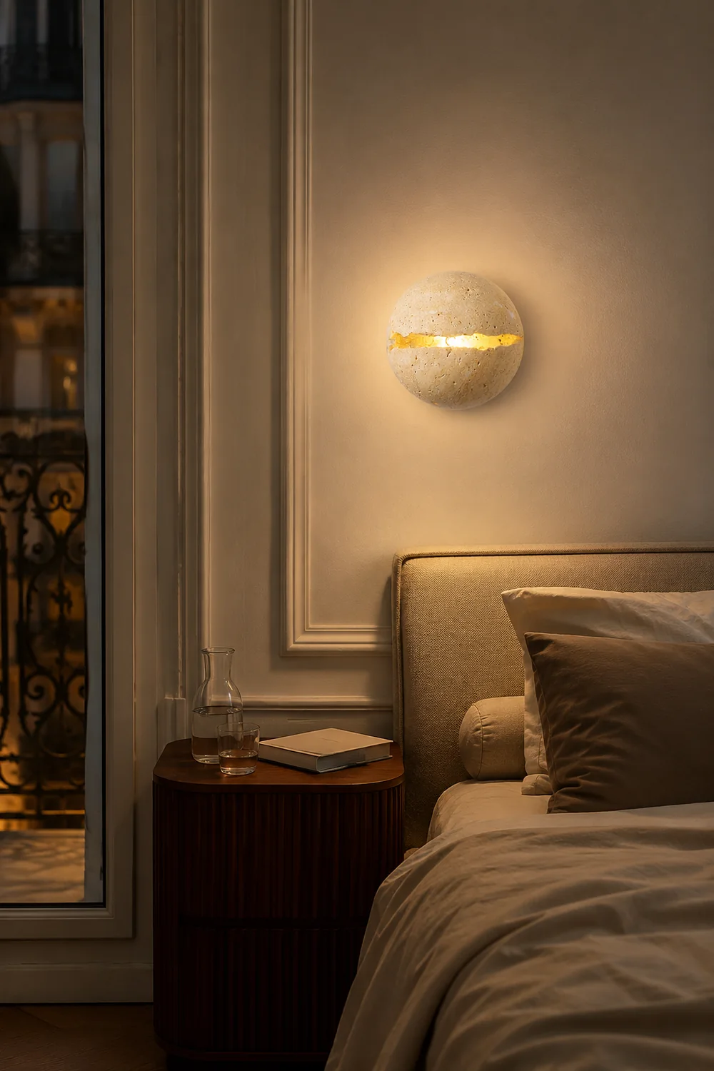 Round Crack Wall Lamp - Lumpaz
