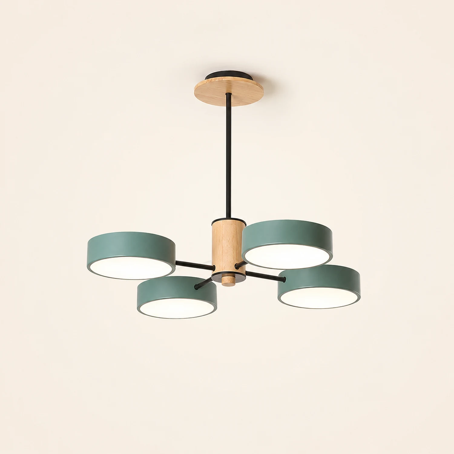 Modern Simple LED Branched Pendant Light - Lumpaz
