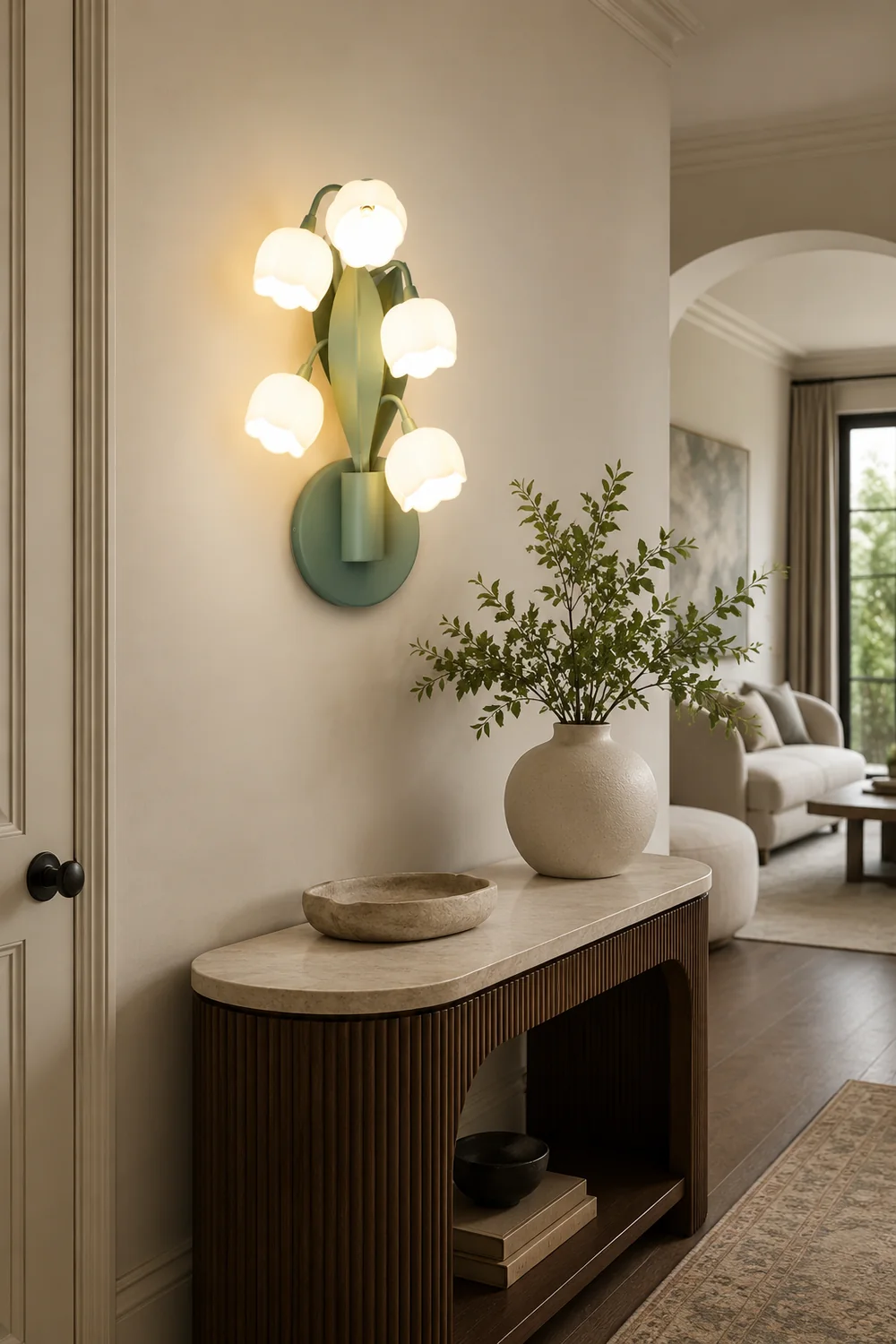 Bell Orchid Wall Lamp - Lumpaz