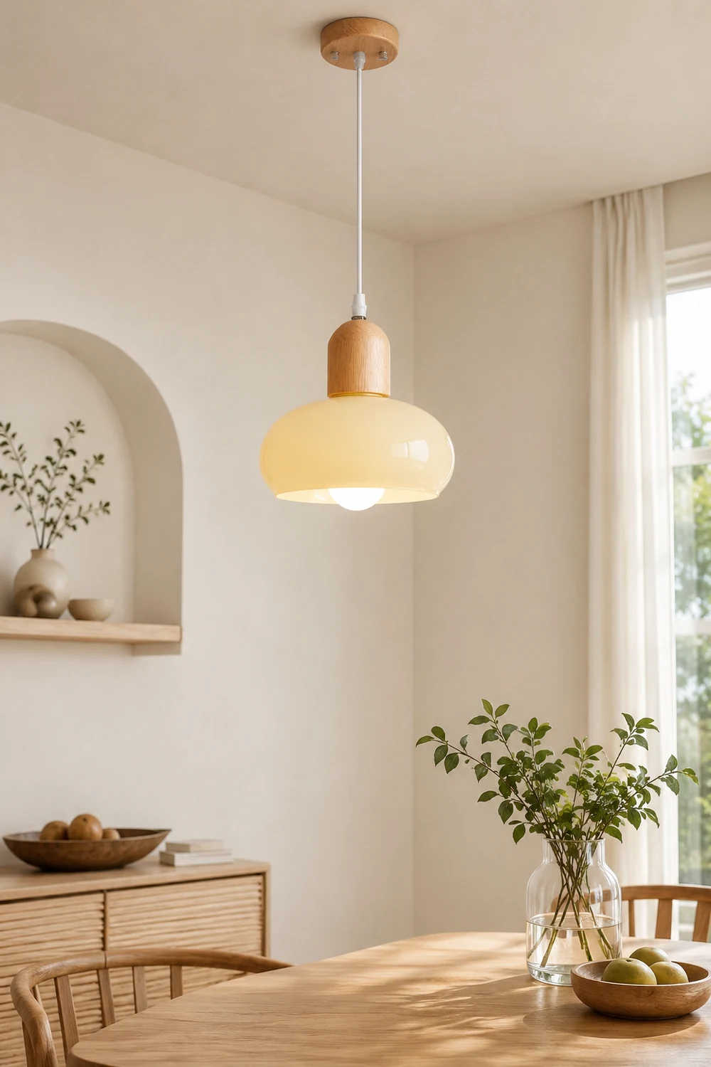 Mellow Glass Pendant Lamp - Lumpaz