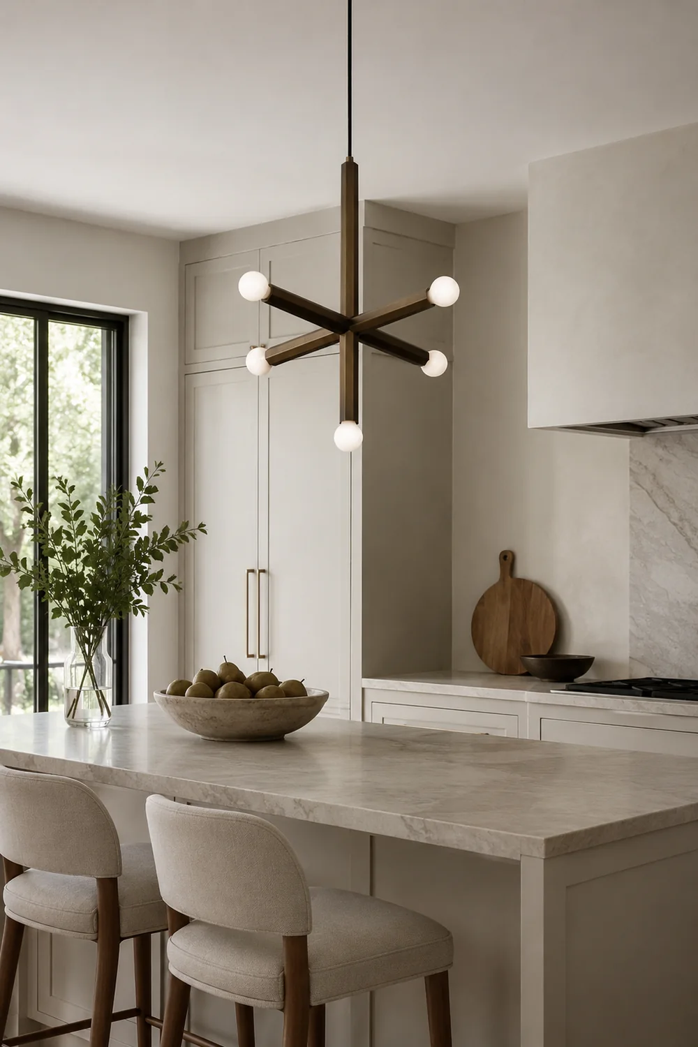 Brass Union Pendant Lamp - Lumpaz