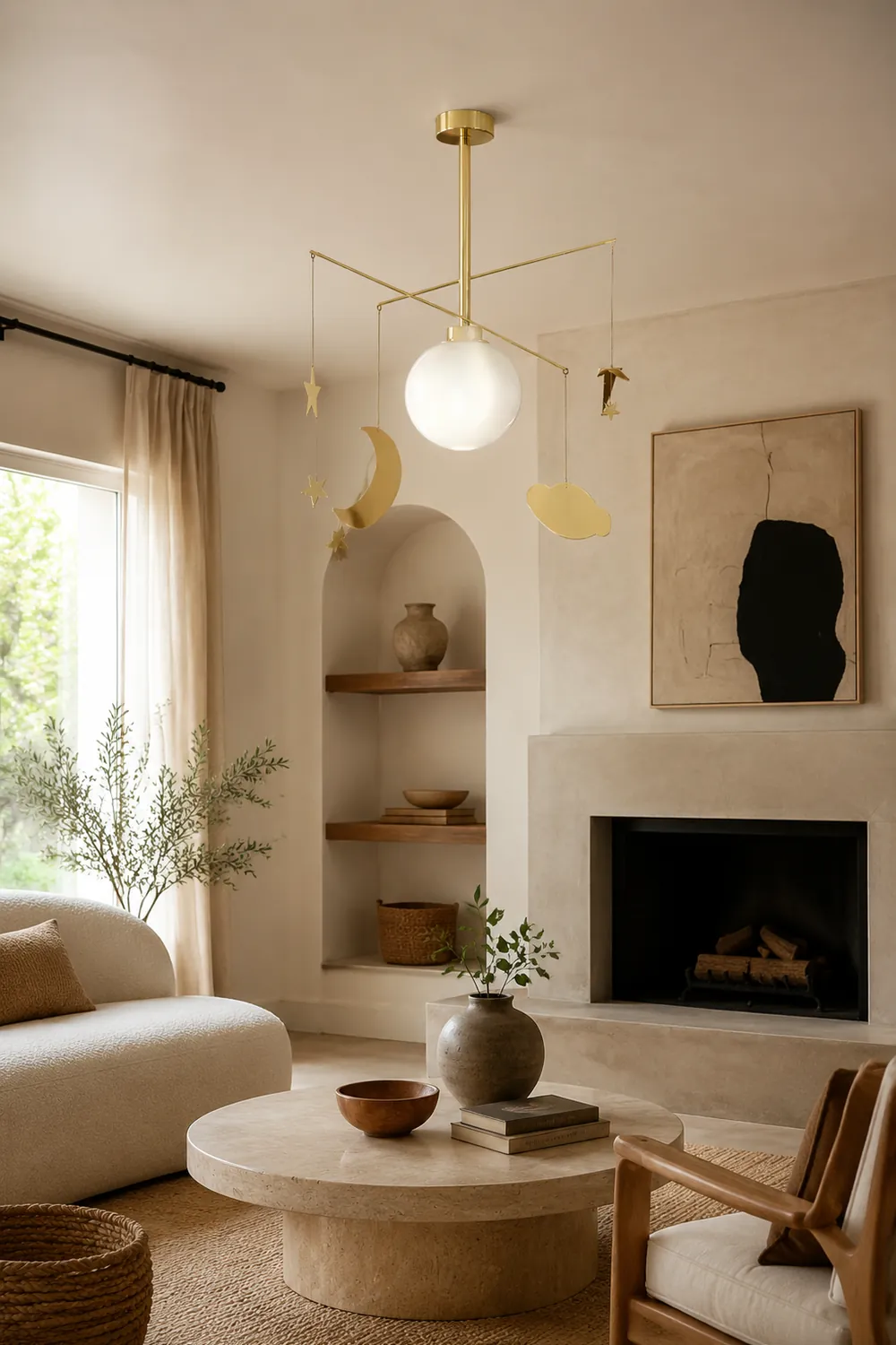 Camille Mobile Chandelier - Lumpaz