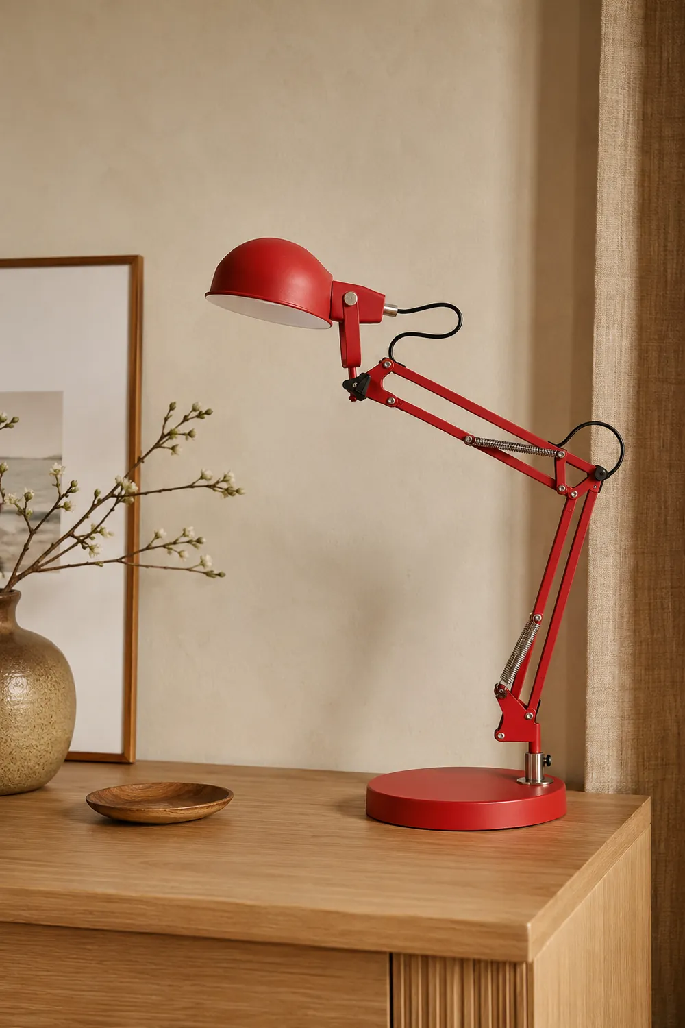 Kaiser Red Table Lamp - Lumpaz