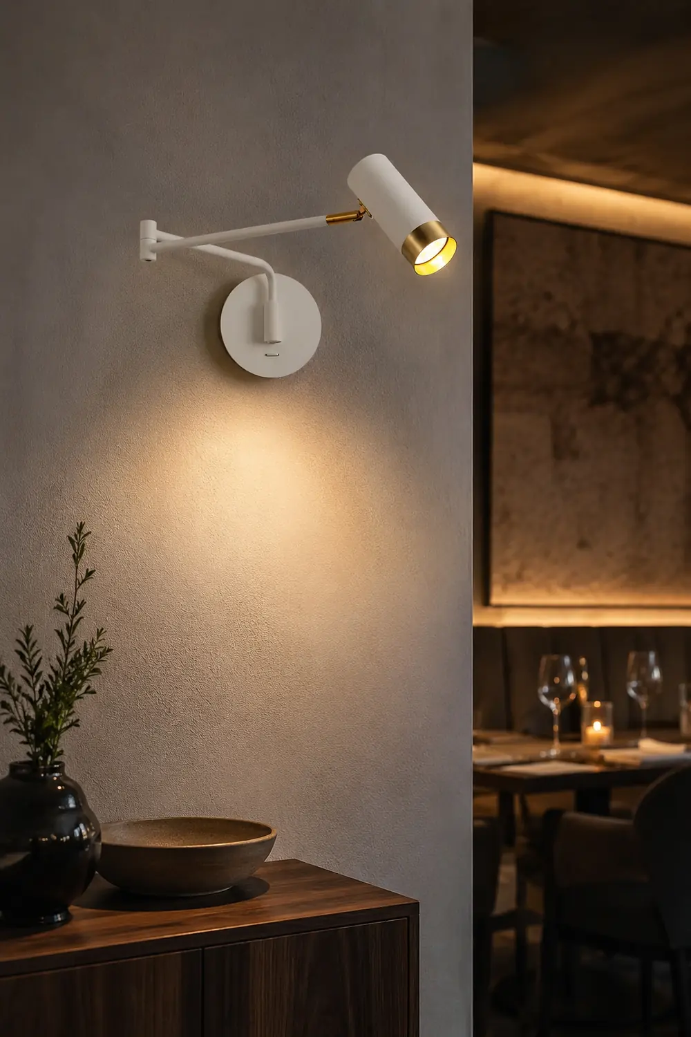 Fumi Swing Wall Lamp - Lumpaz