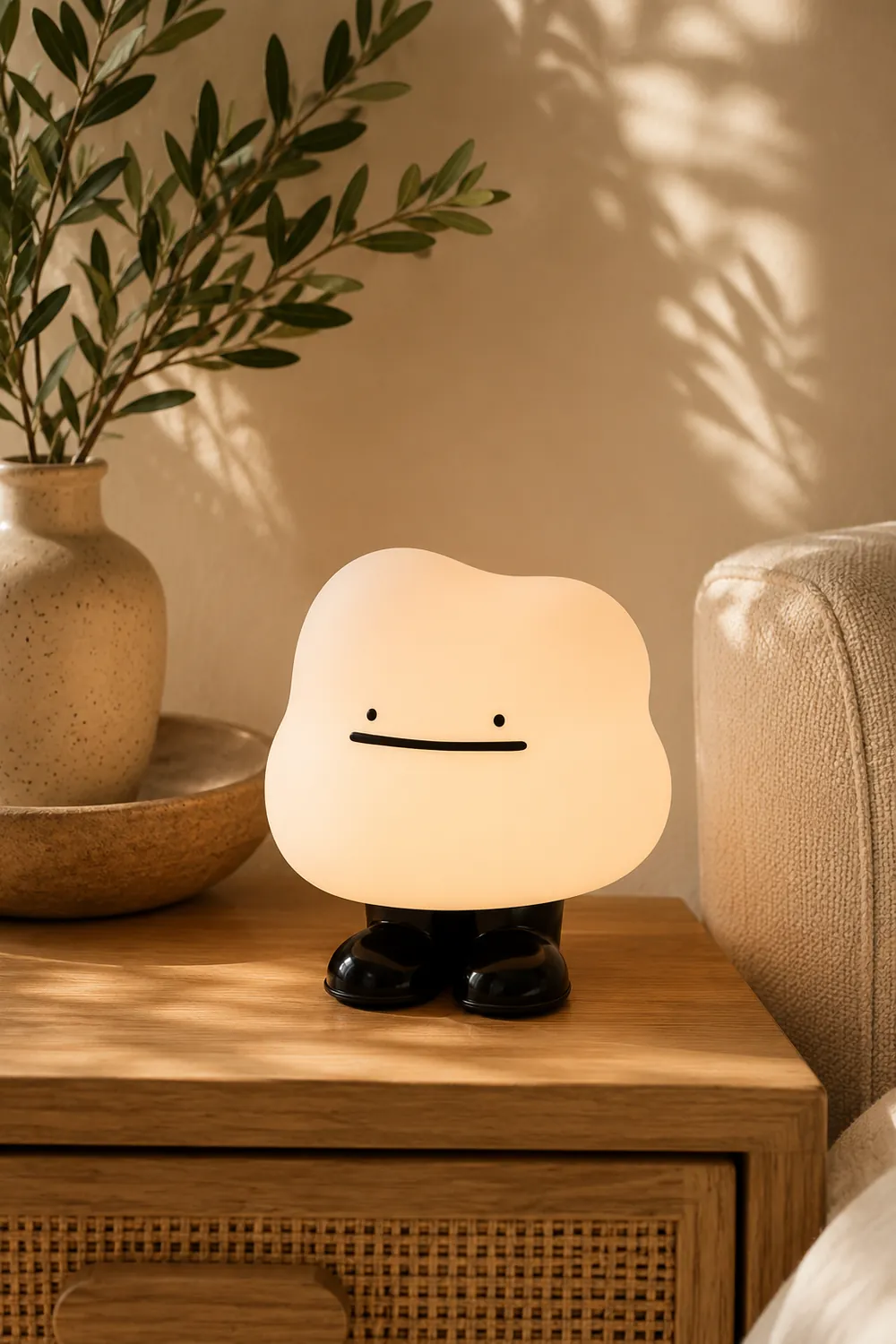 Cloud Night Built-in Battery Table Lamp - Lumpaz