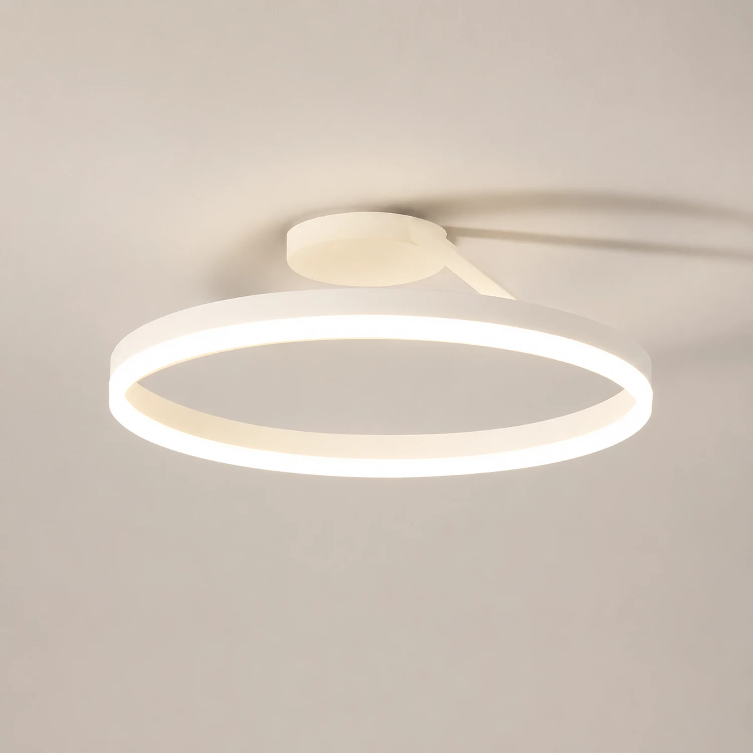 Nordic LED Geometry Circle Ceiling Light - Lumpaz