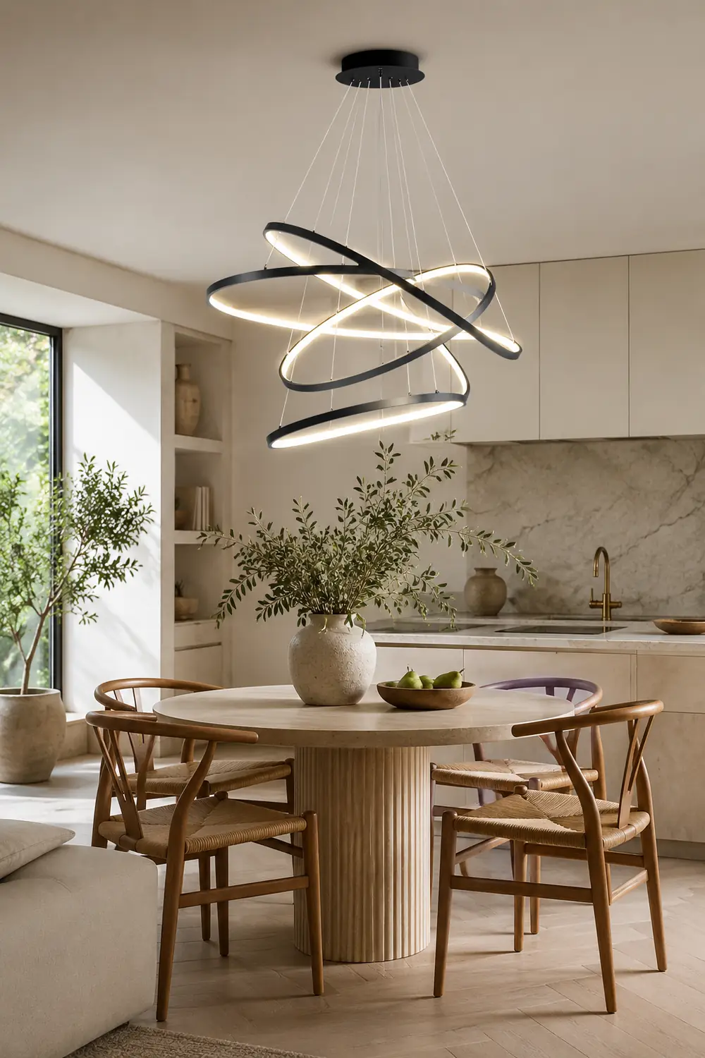 Floating Ring Chandelier - Lumpaz