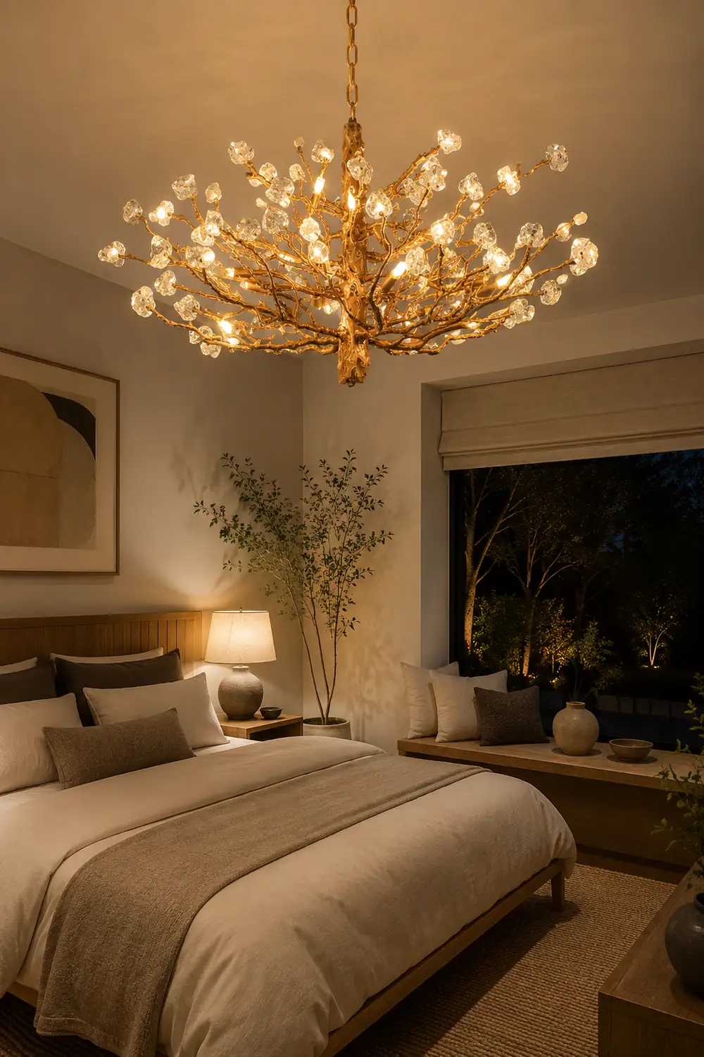 Gemstone Branch Chandelier - Lumpaz