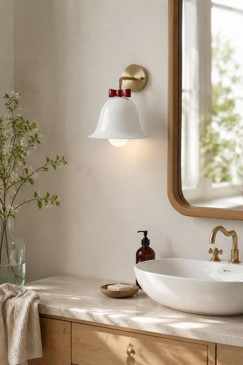 Bow Bell Wall Lamp - Lumpaz