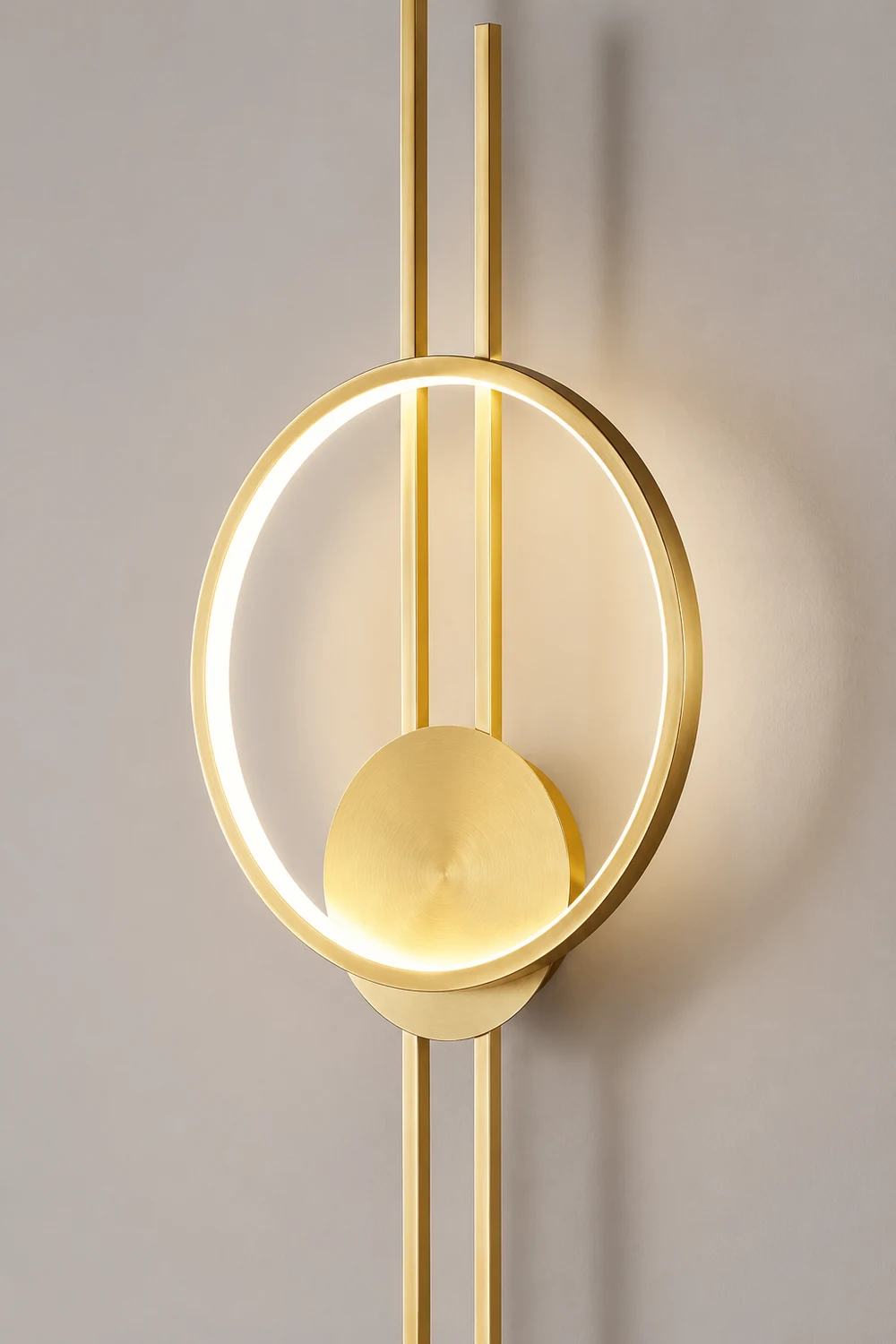 Circle And Line Wall Lamp - Lumpaz