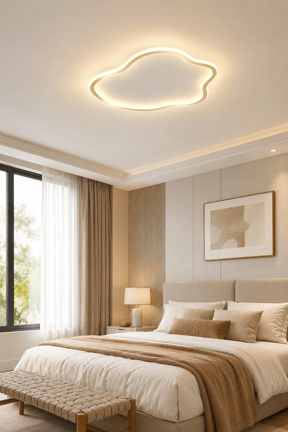 Creative Irregularly Flush Mount Ceiling Light - Lumpaz