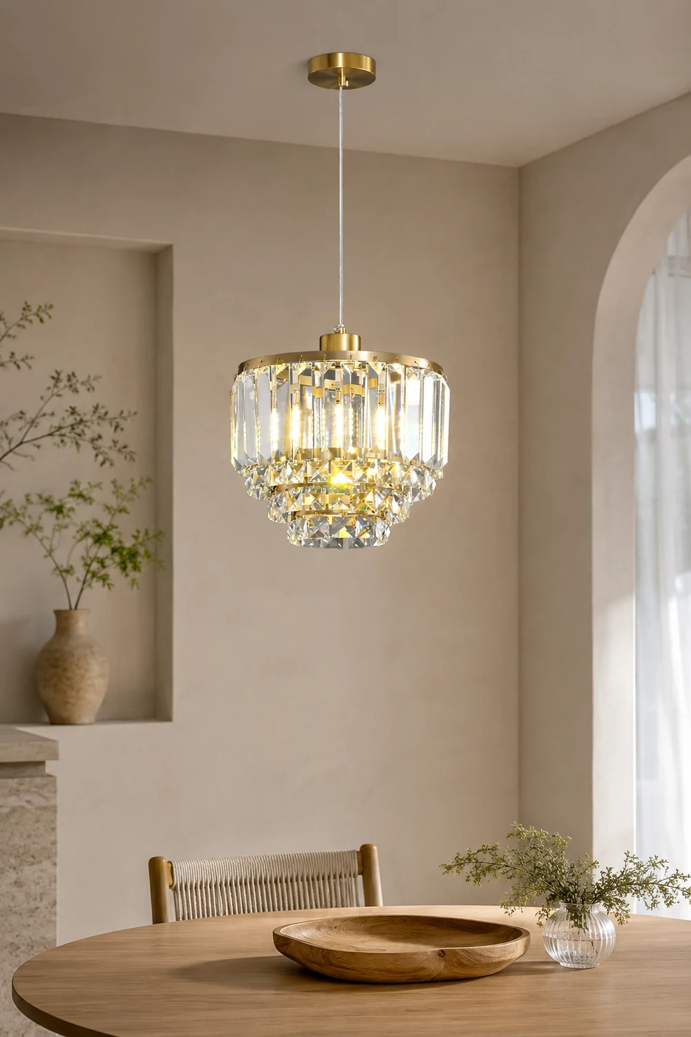 Brass Laura Pendant Lamp - Lumpaz