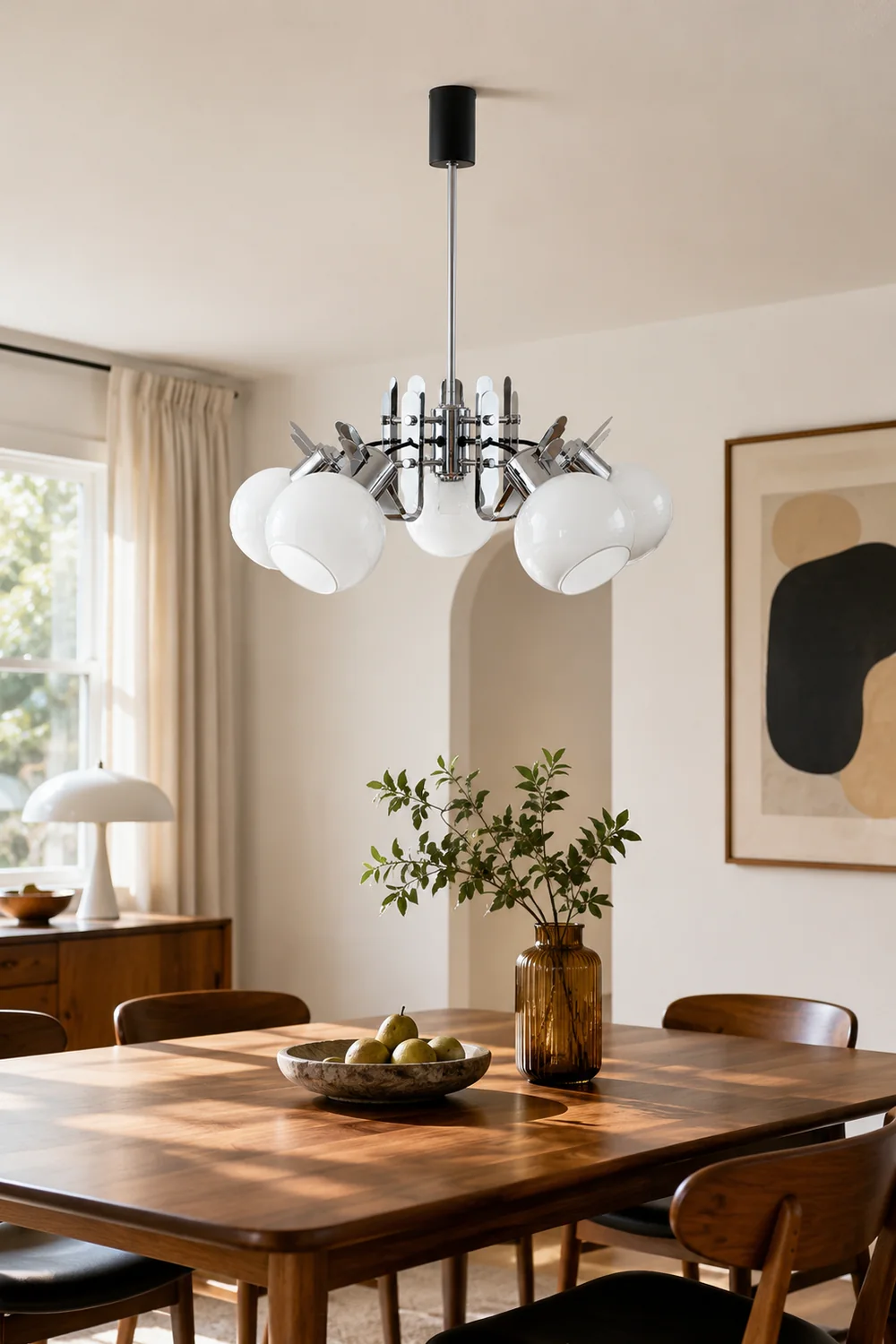 Geometrical Glass Chandelier - Lumpaz