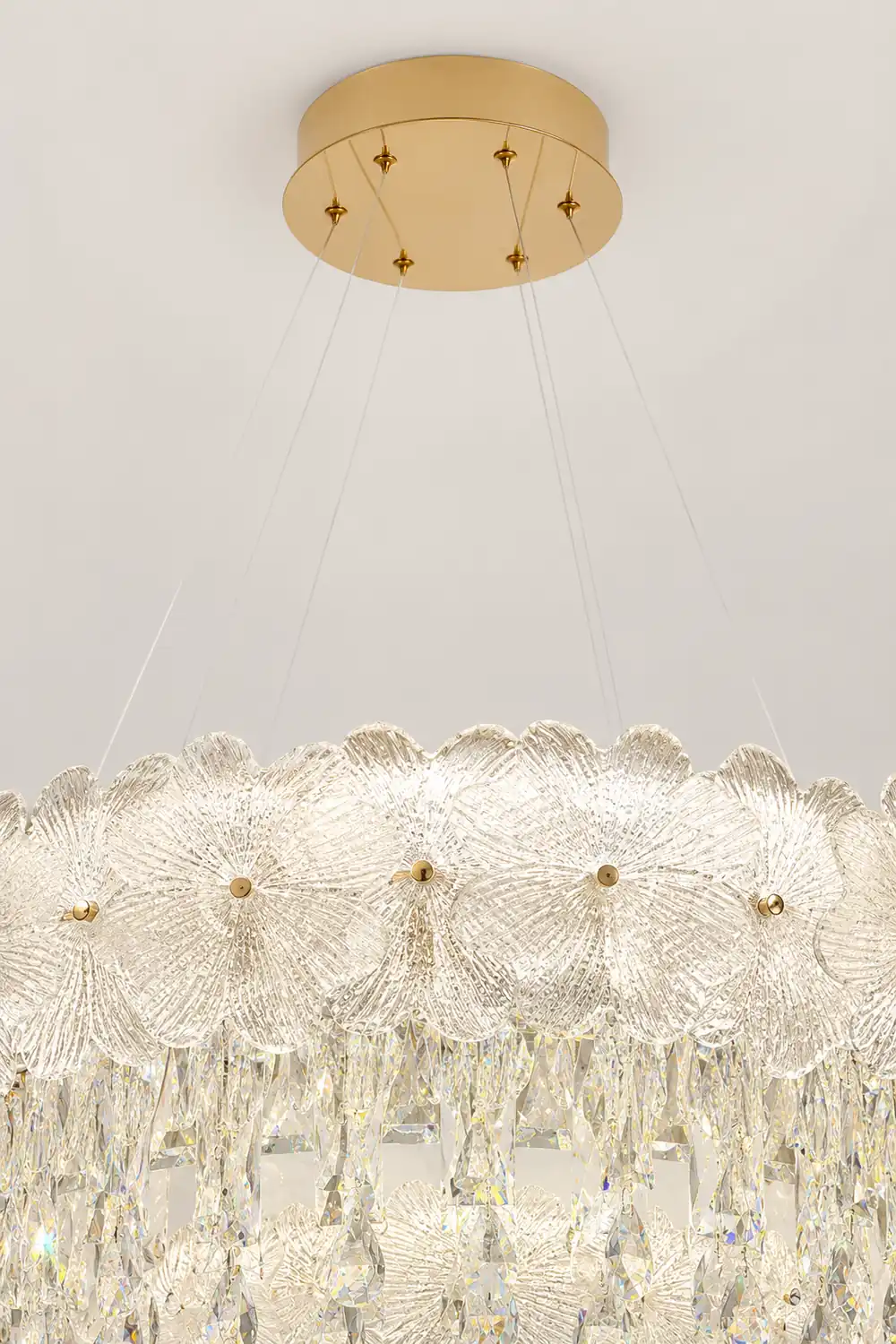 Atlas Crystal Chandelier - Lumpaz