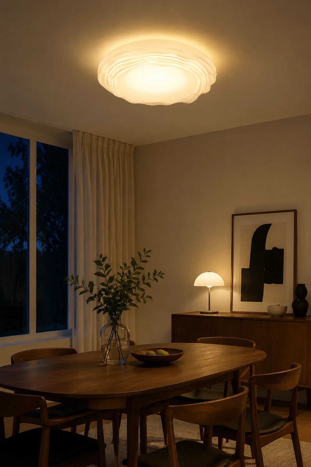 Wave LED Ceiling Lamp - Lumpaz