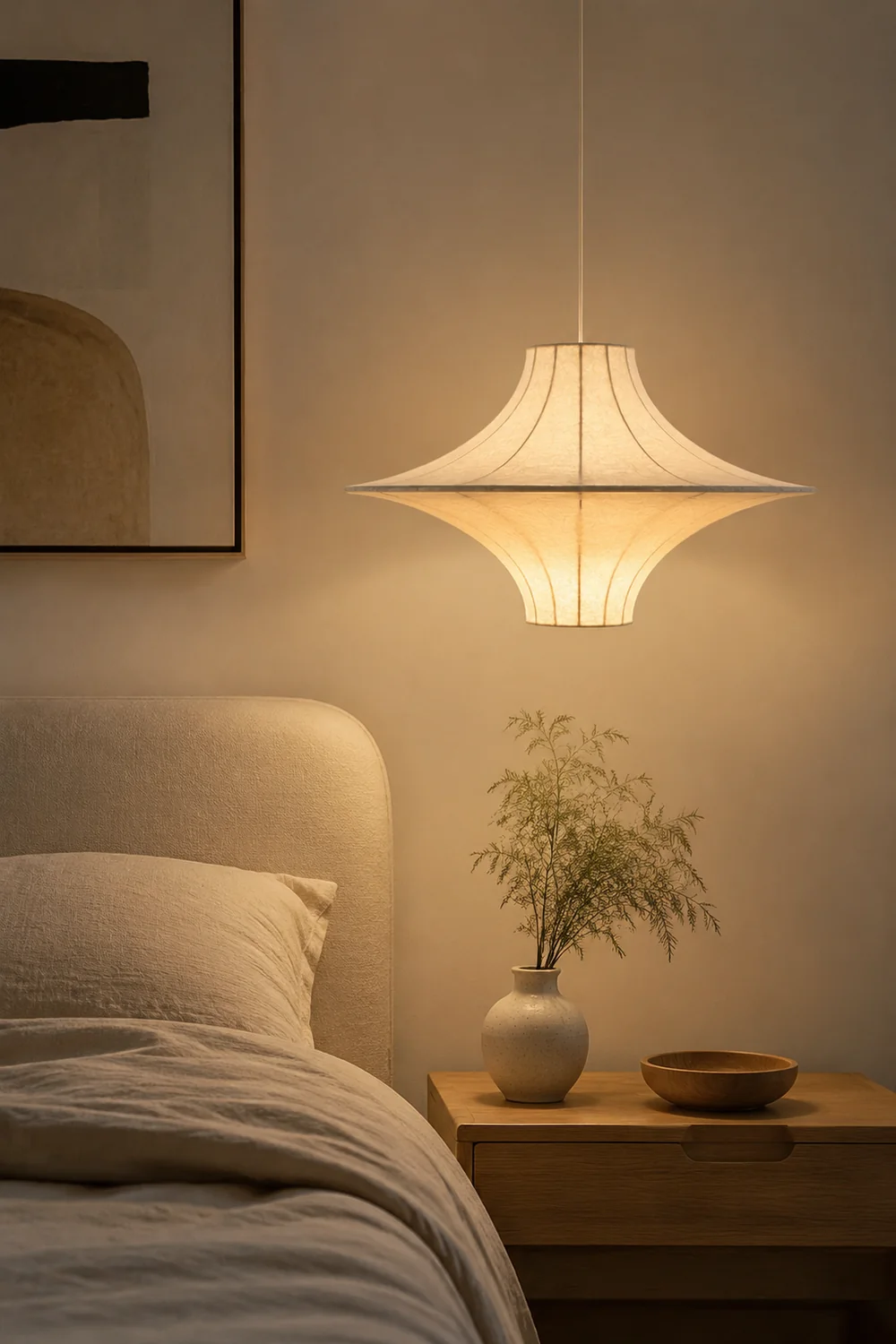Lokki Silk Pendant Lamp - Lumpaz