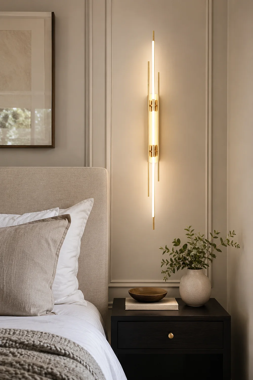 Brass Line Wall Lamp - Lumpaz