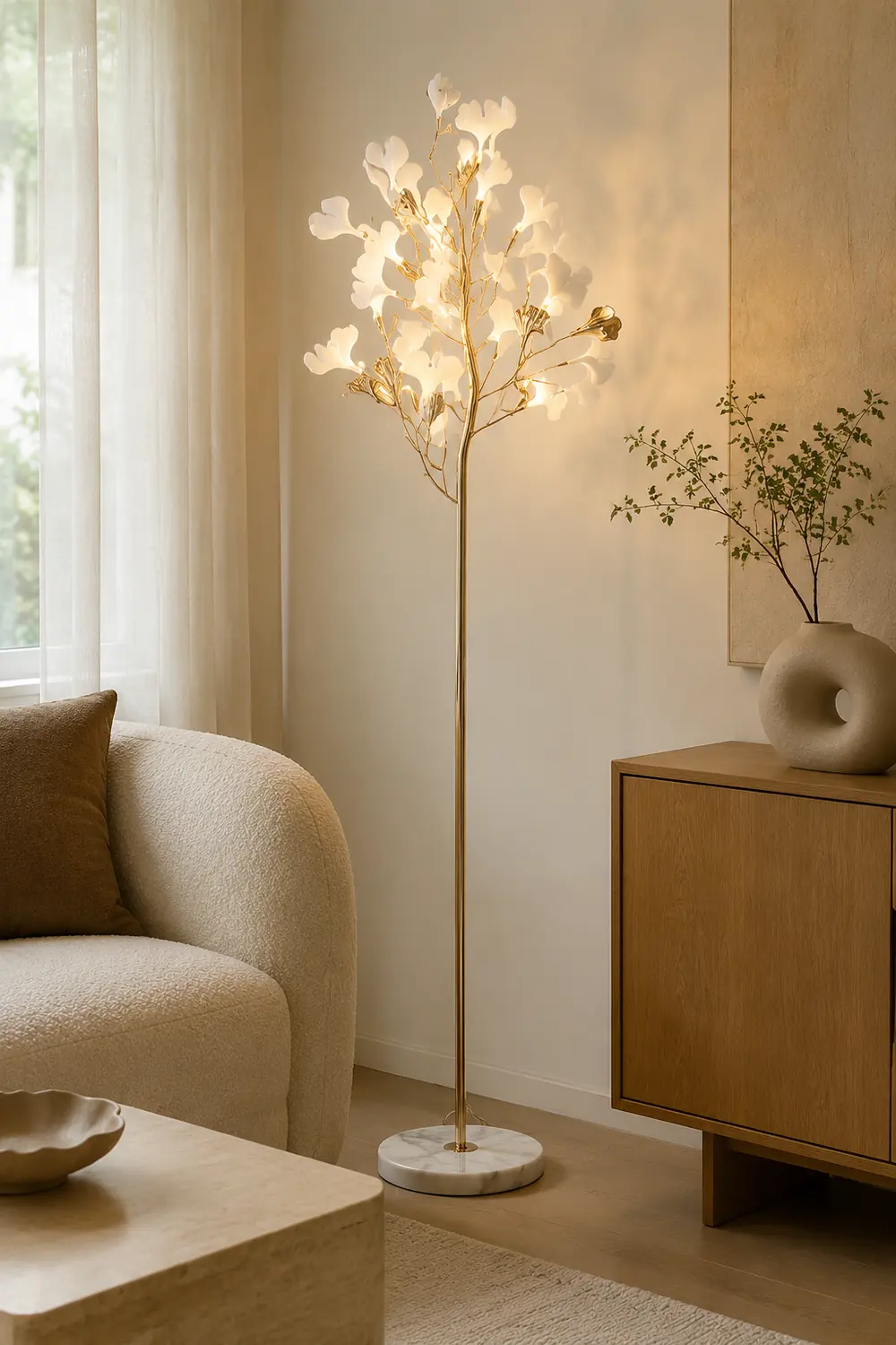 Gingko Floor Lamp - Lumpaz