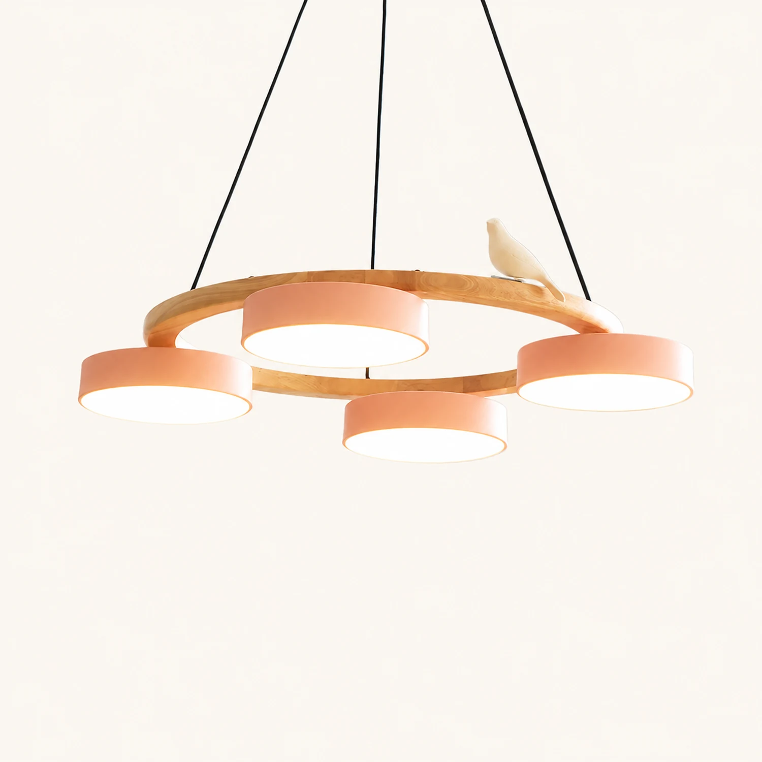 Sienna Bird Round Chandelier - Lumpaz