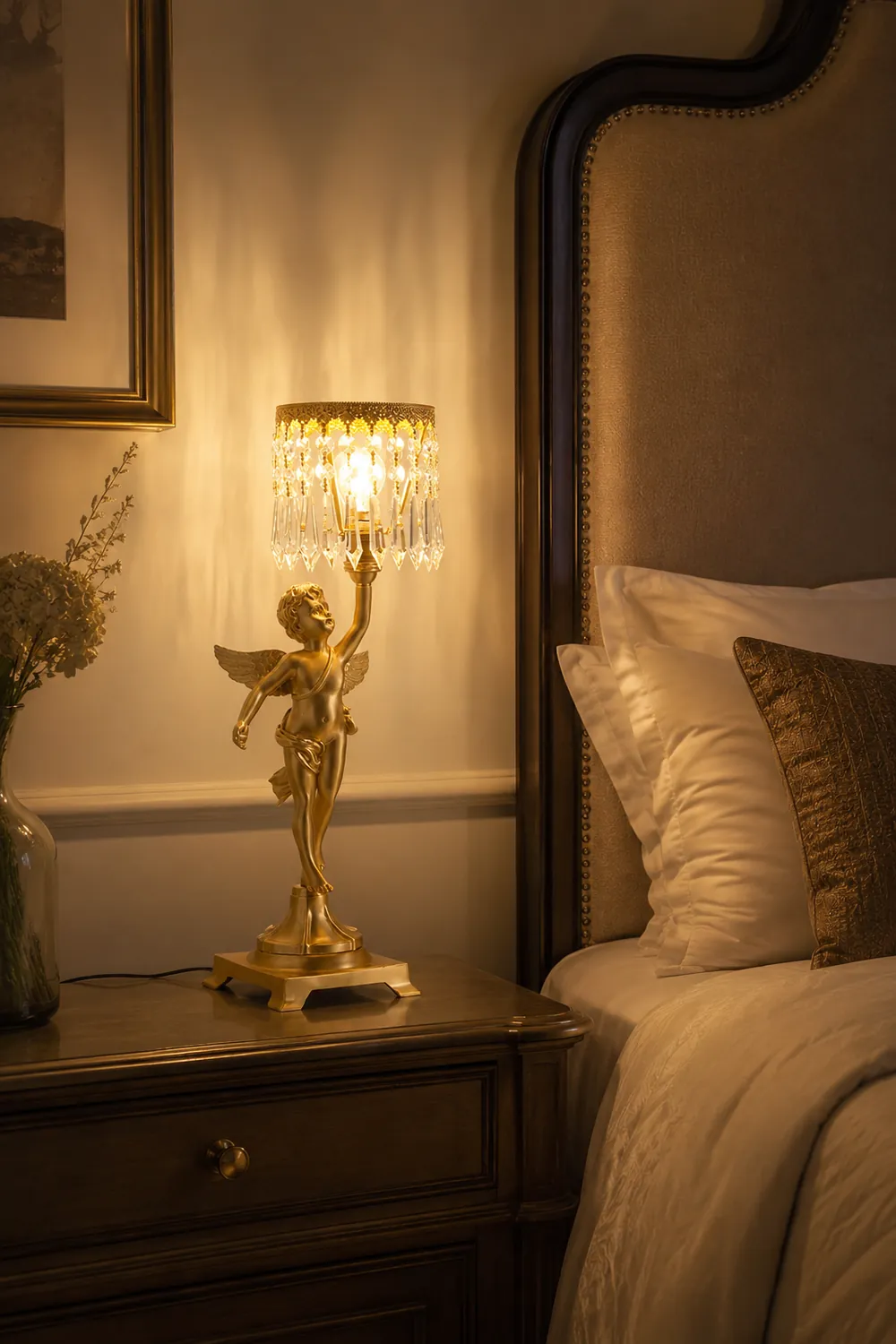 Angel Crystal Table Lamp - Lumpaz