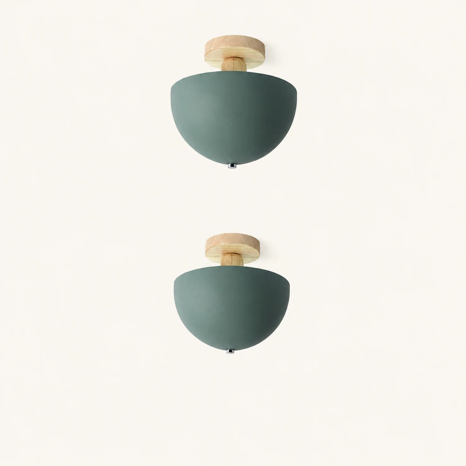 Scandinavian Simple Round Ceiling Light - Lumpaz