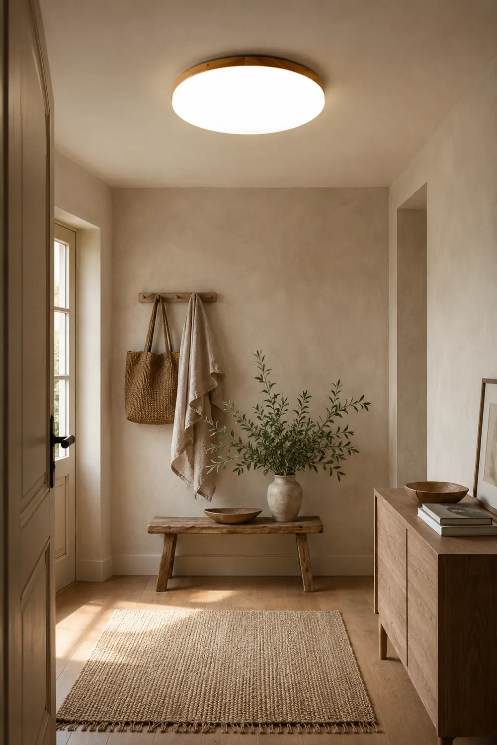 Simple Round Acrylic LED Ceiling Light - Lumpaz