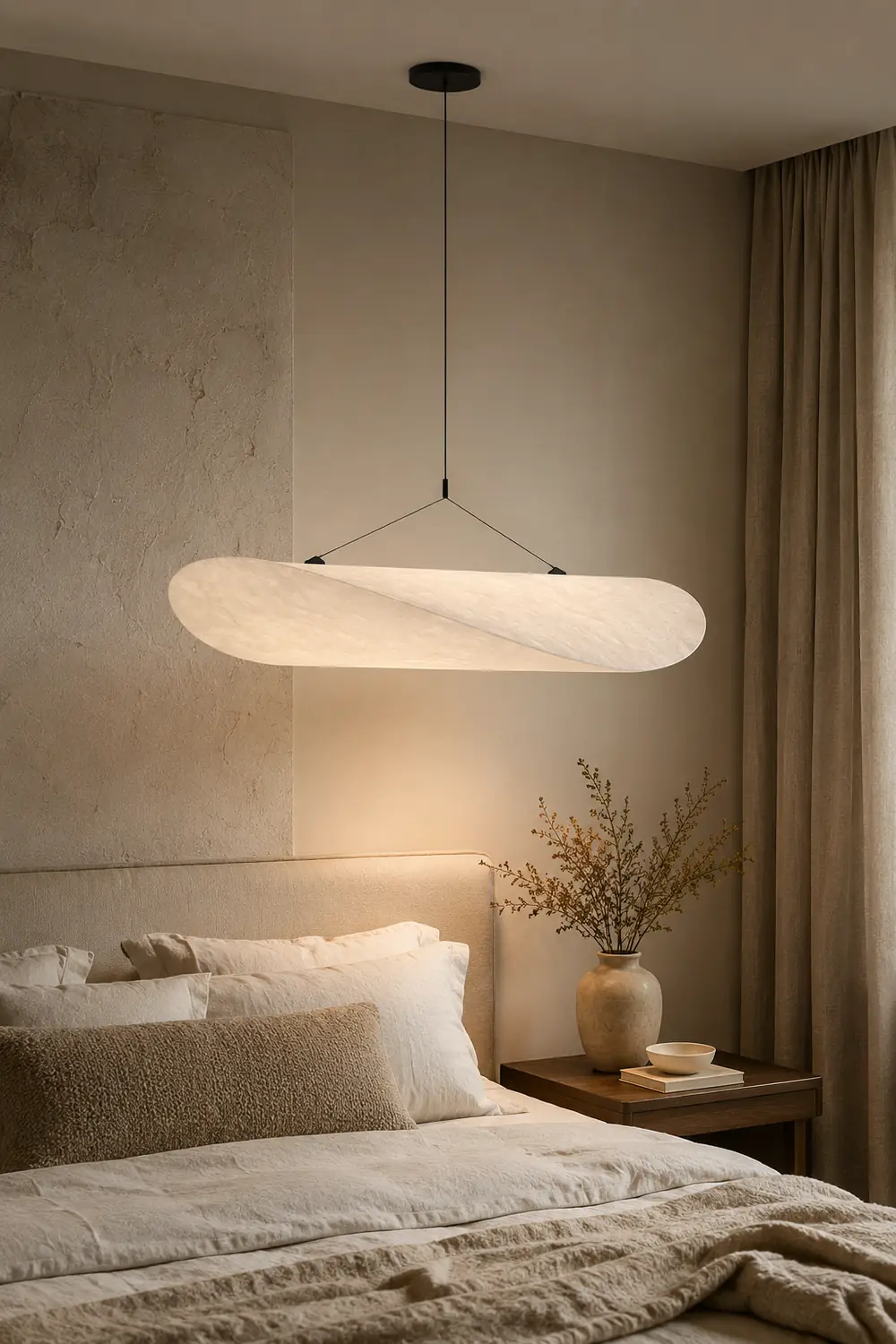 Tense Tyvek Pendant Lamp - Lumpaz
