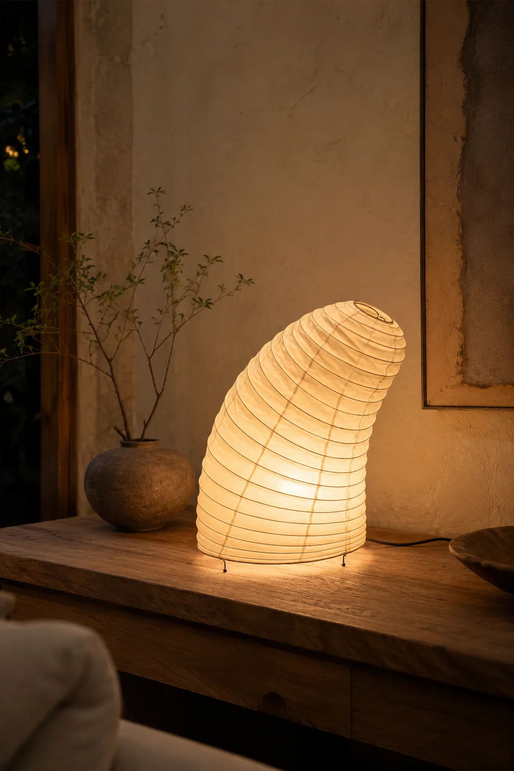 Washi Paper 13T Table Lamp - Lumpaz