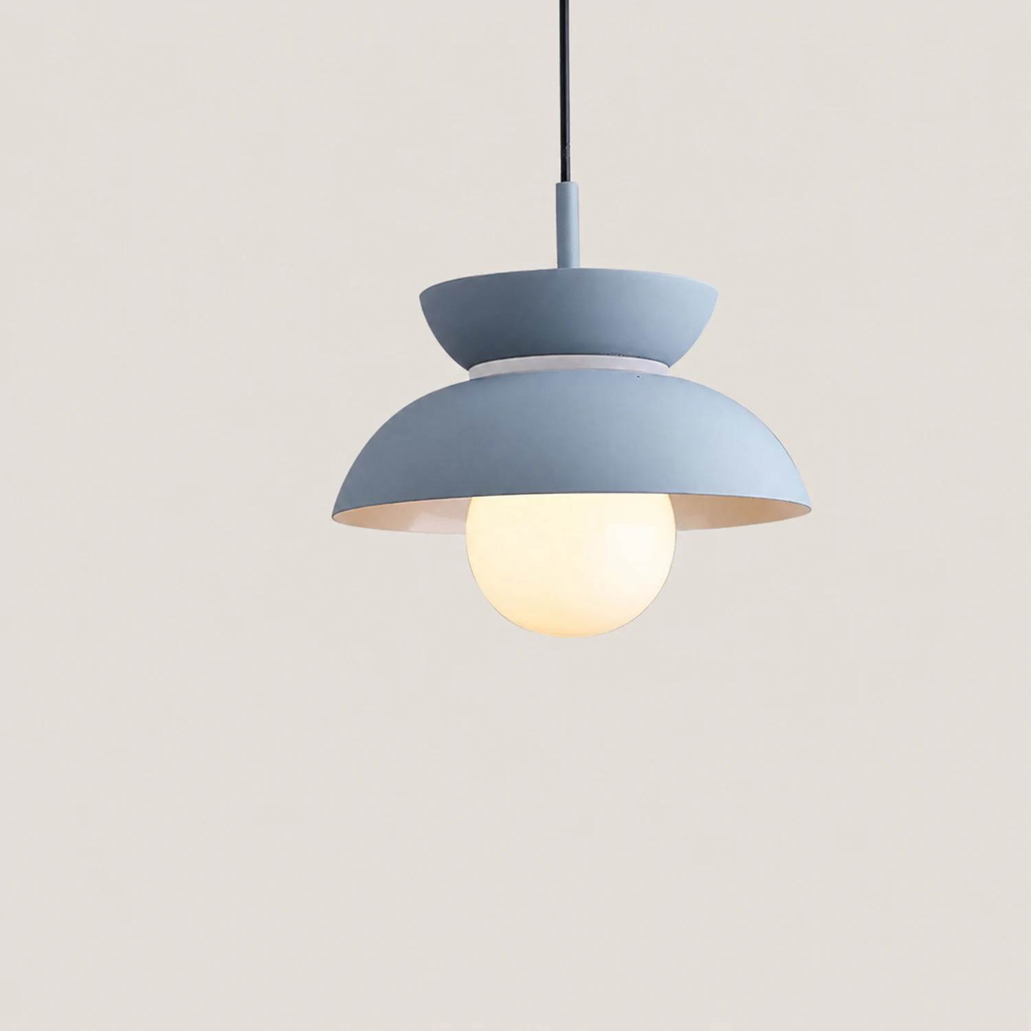 Macaroon Colorful Simple Round Pendant Light - Lumpaz