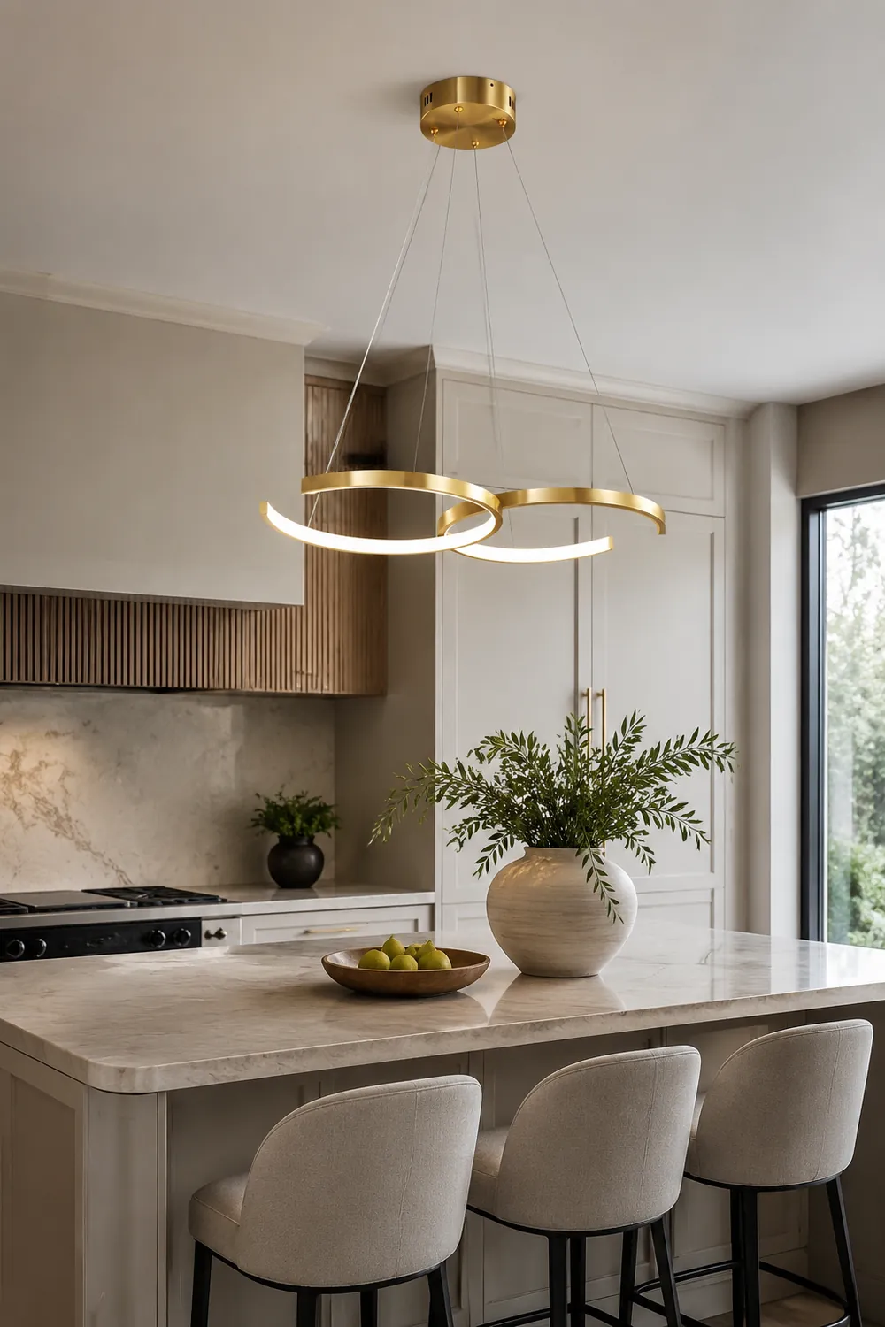 Double Rings Pendant Light - Lumpaz