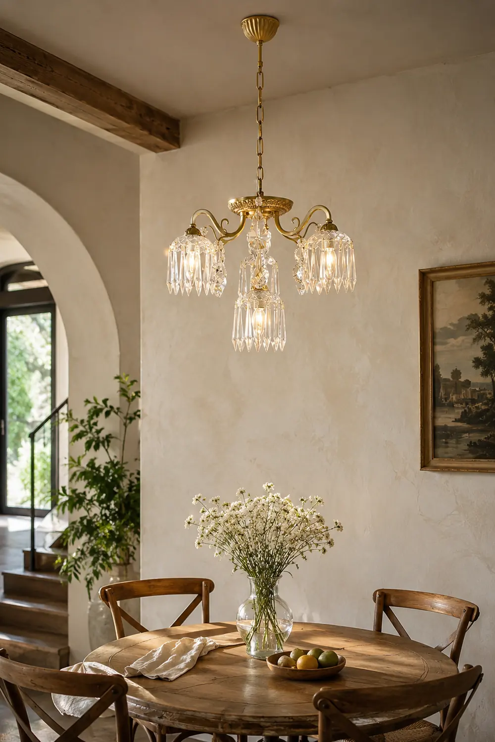 Astrid Droplet Glass Chandelier - Lumpaz