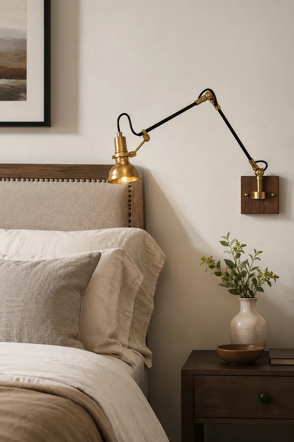 Kane Swing Arm Wall Lamp - Lumpaz