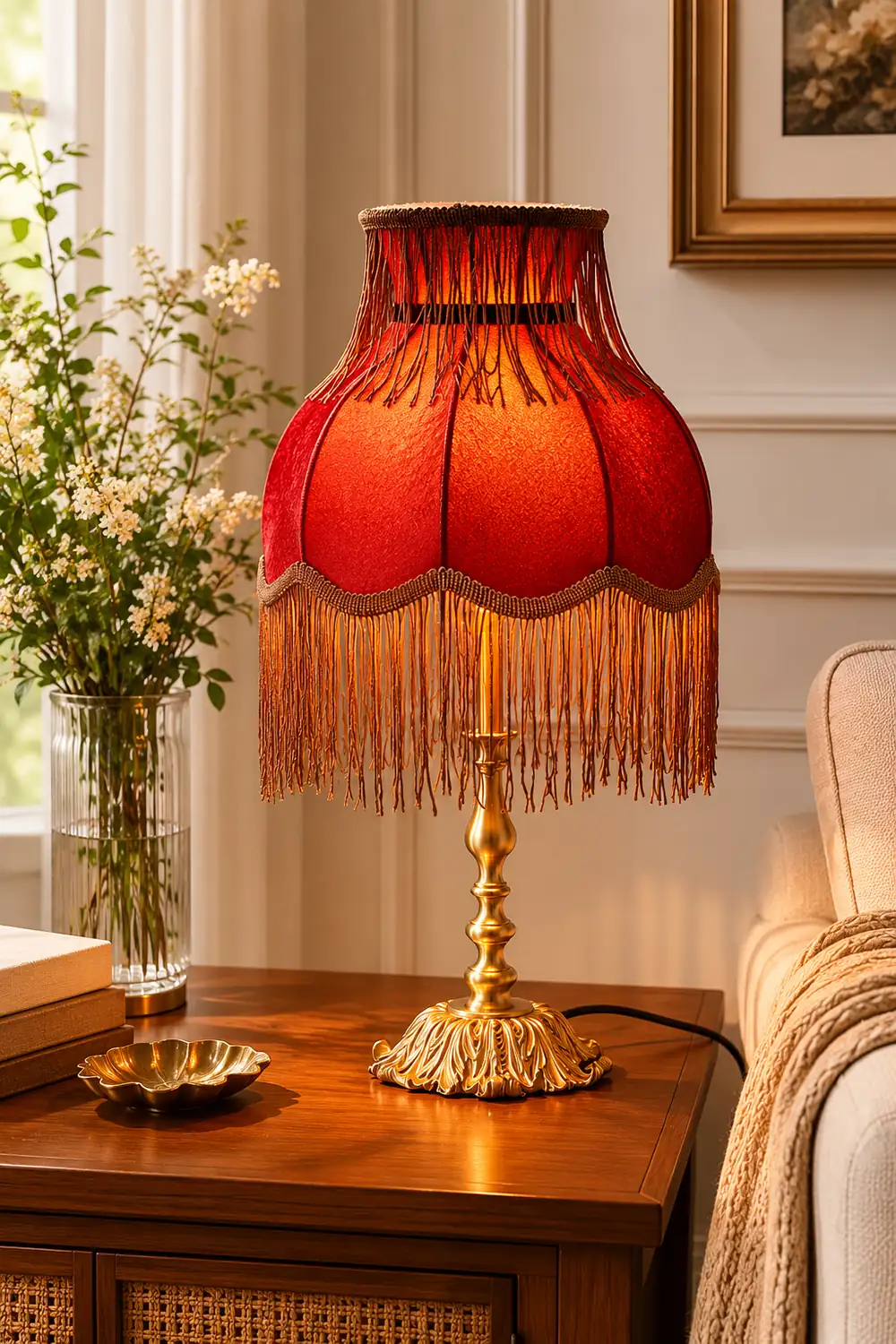 Lanna Tassel Table Lamp - Lumpaz