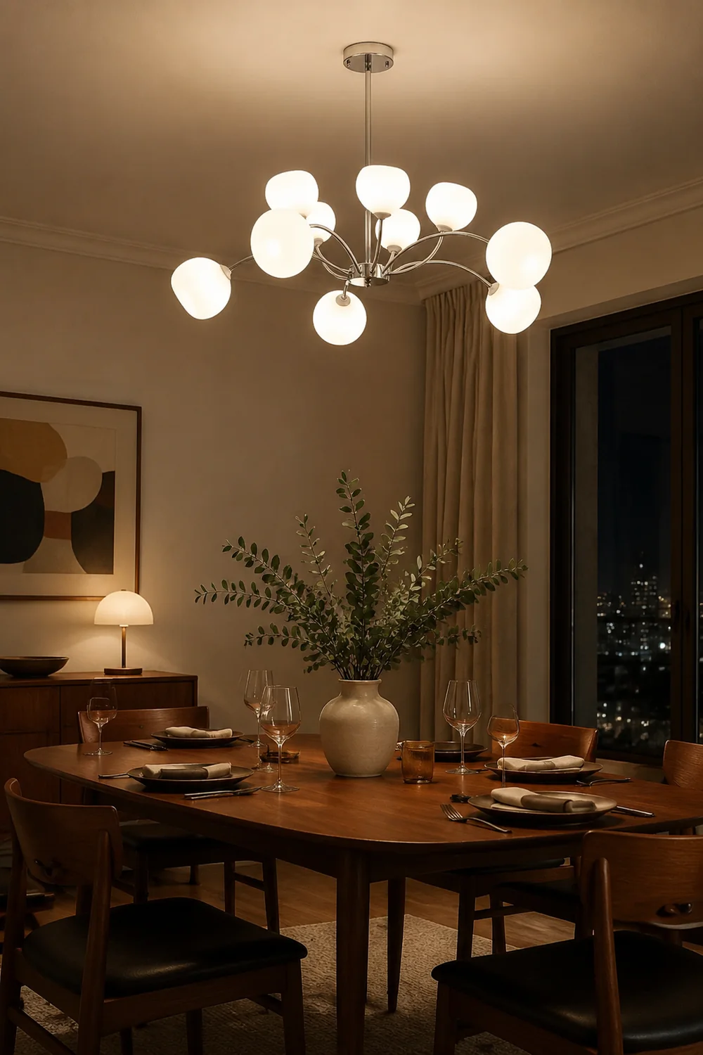 Hubbardton Chandelier - Lumpaz